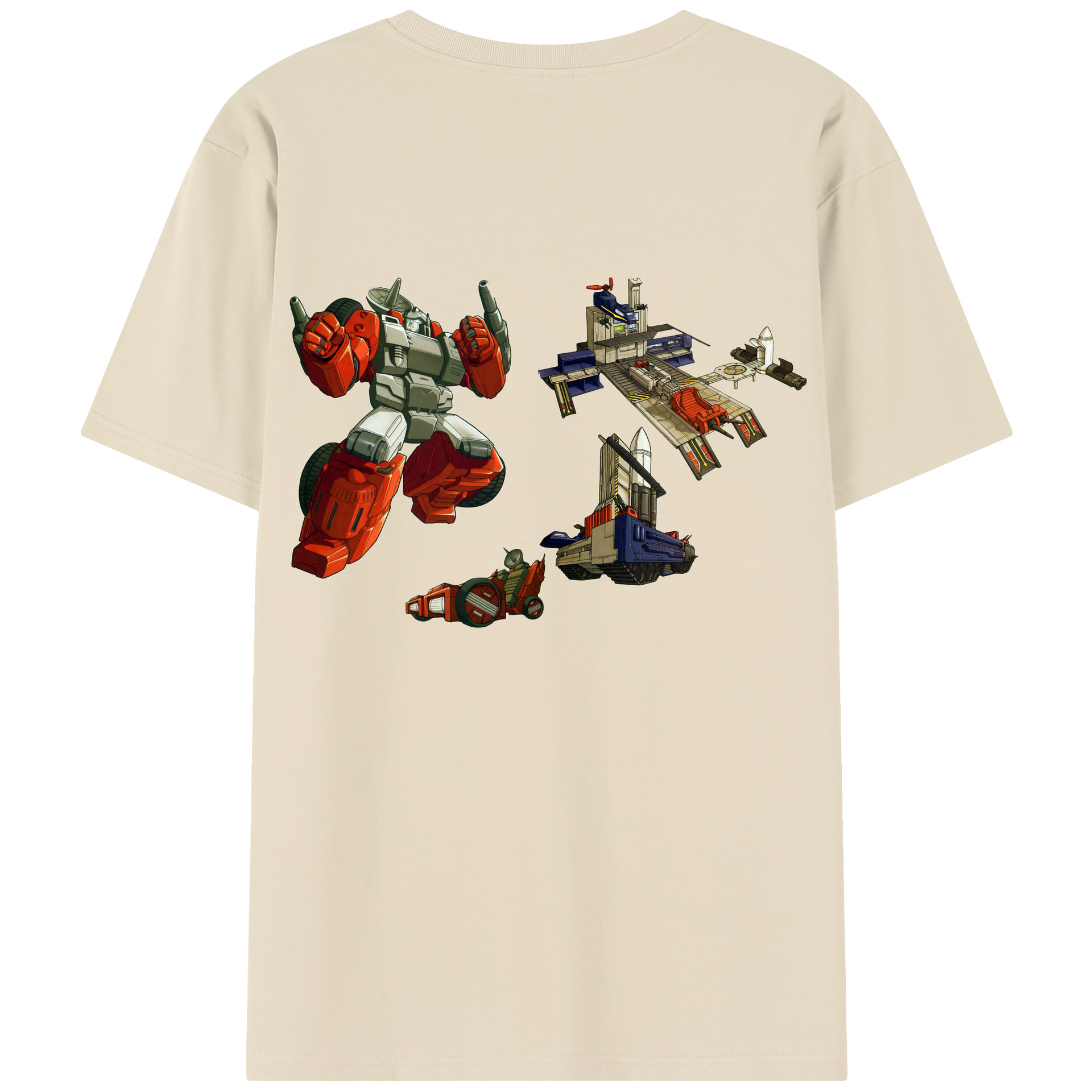 （画像用）  綿100％半袖Tシャツ（背面プリント）