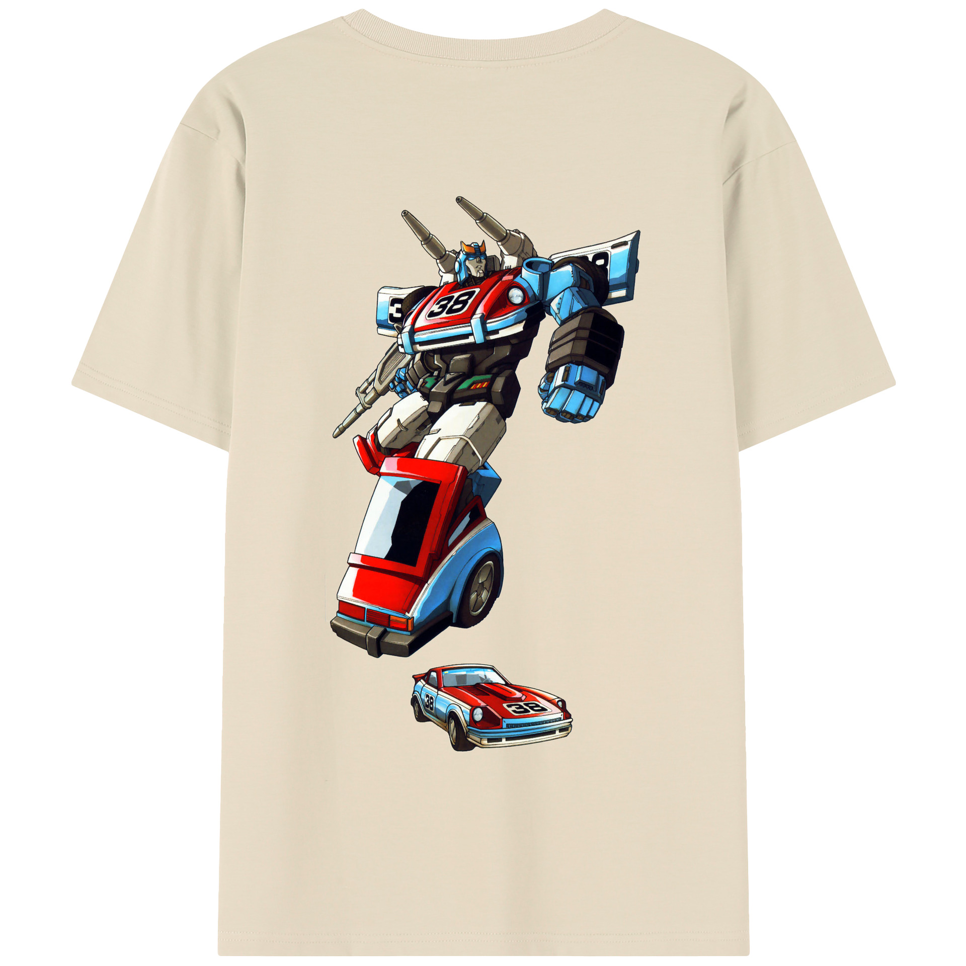 （画像用）  綿100％半袖Tシャツ（背面プリント）