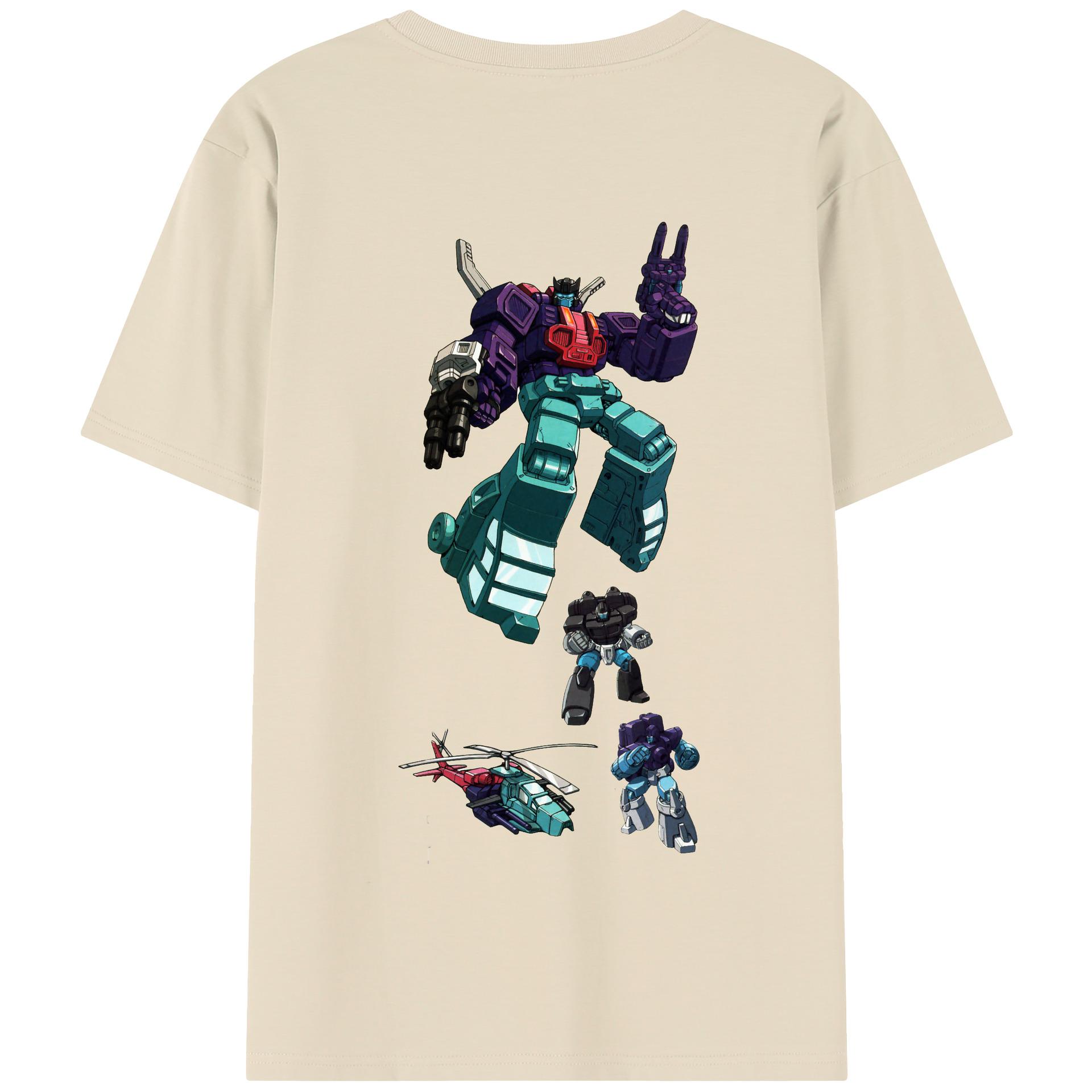 （画像用）  綿100％半袖Tシャツ（背面プリント）