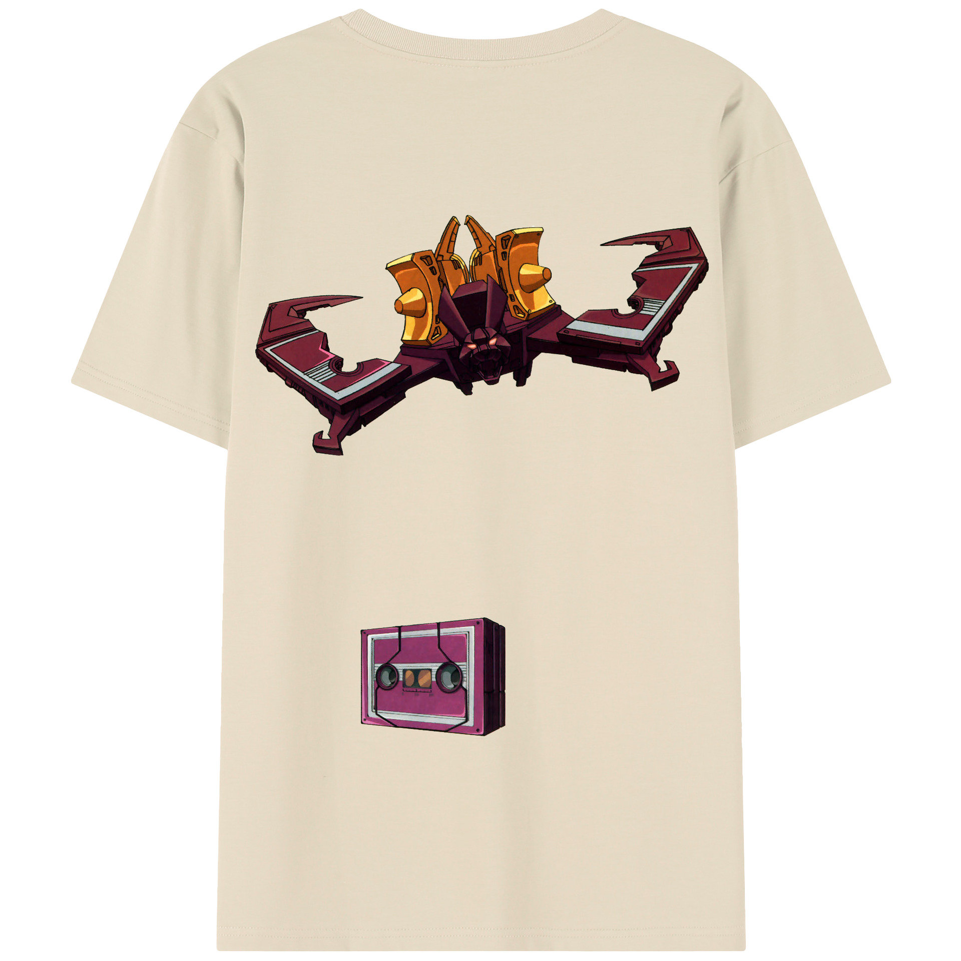 （画像用）  綿100％半袖Tシャツ（背面プリント）
