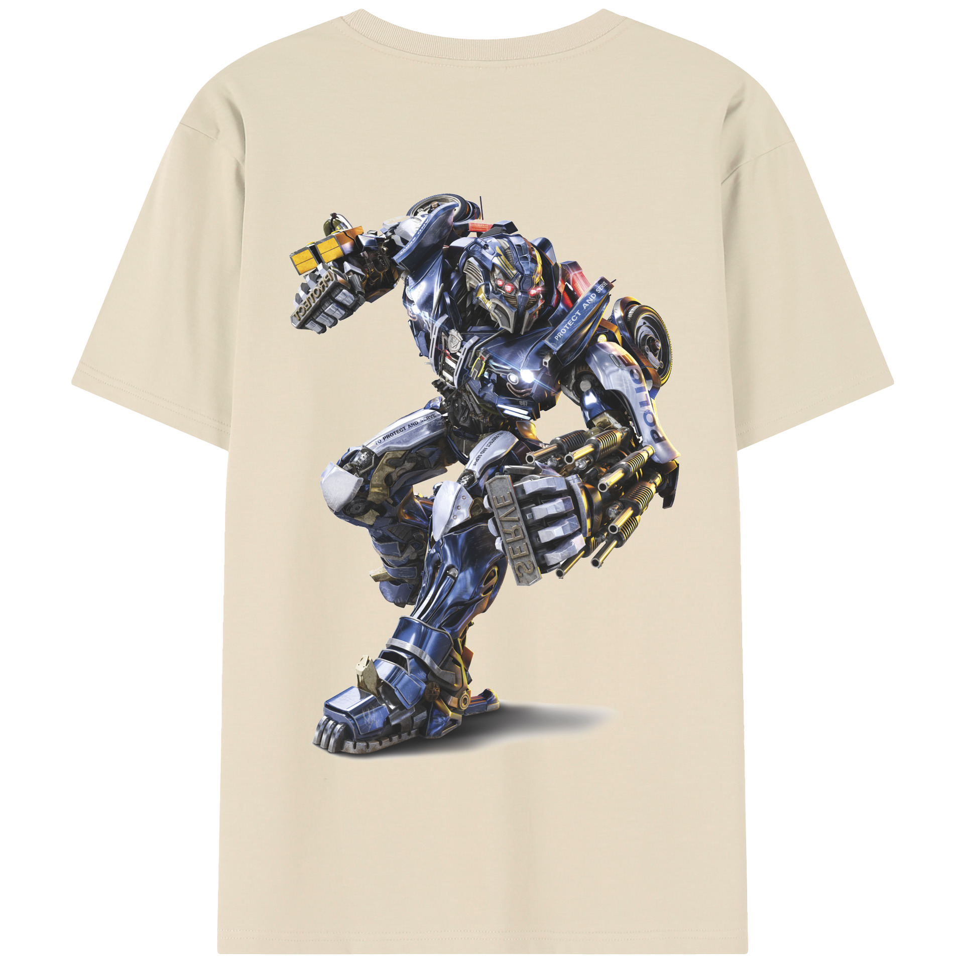 （画像用）  綿100％半袖Tシャツ（背面プリント）