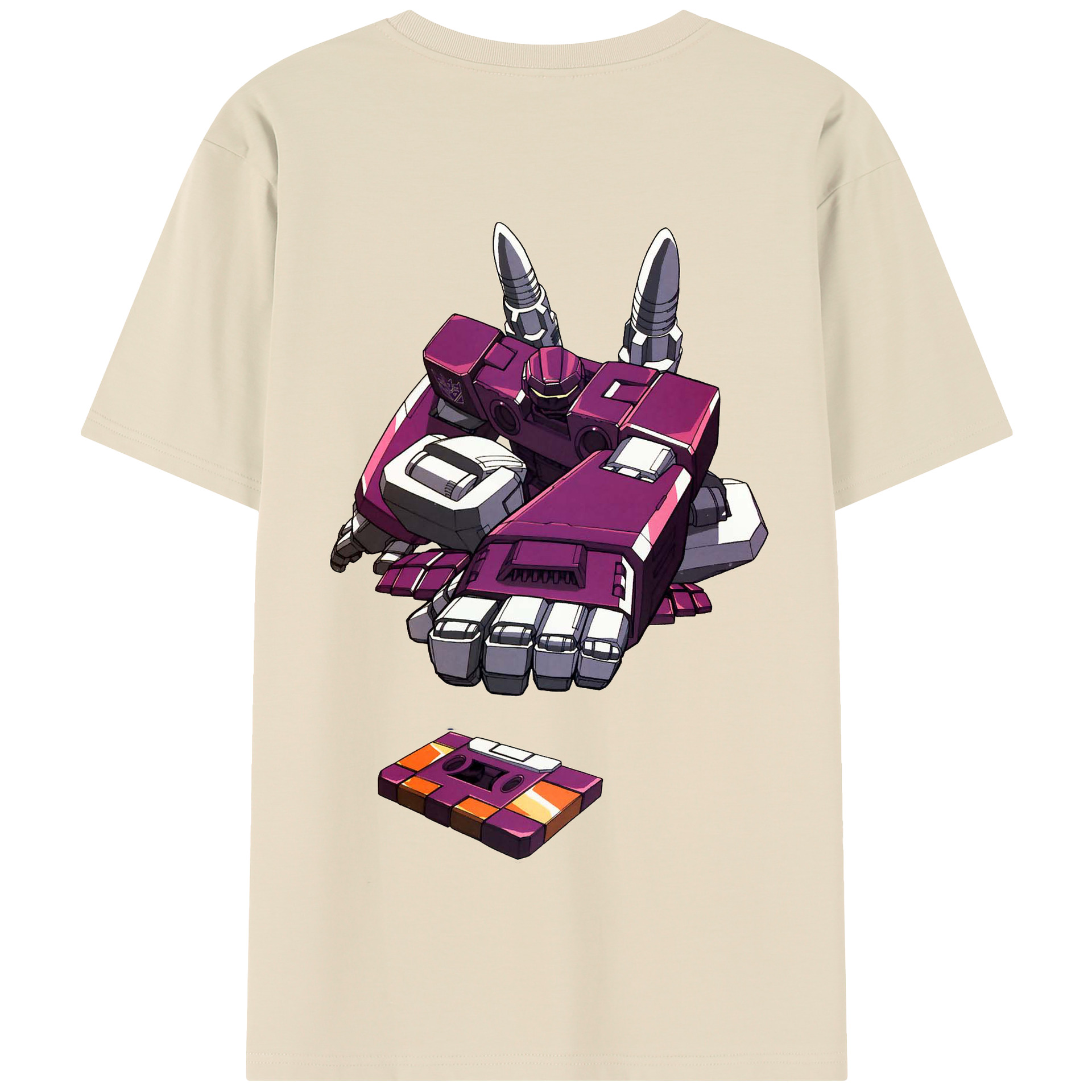 （画像用）  綿100％半袖Tシャツ（背面プリント）