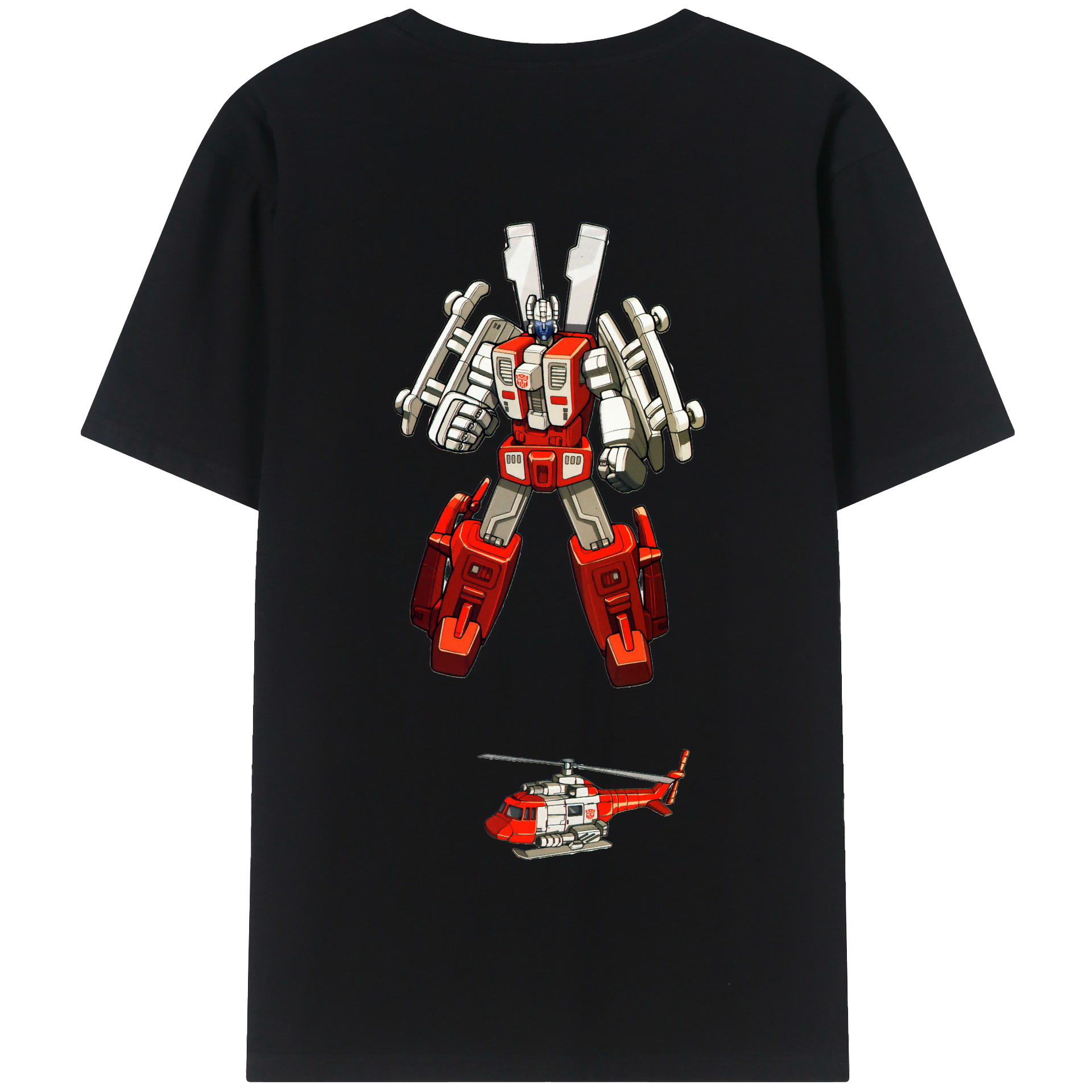 （画像用）  綿100％半袖Tシャツ（背面プリント）