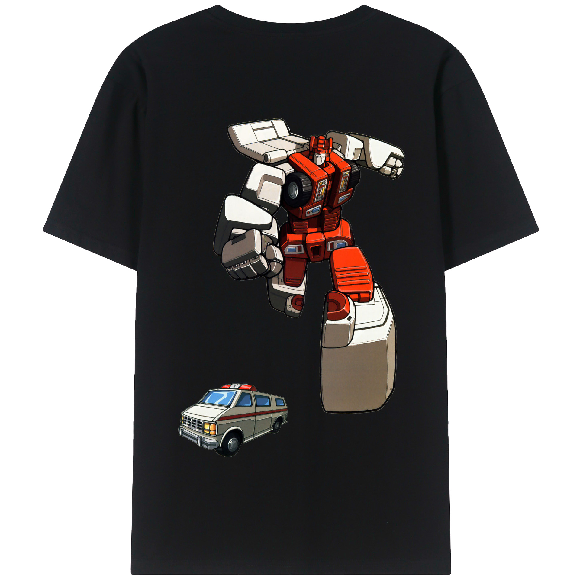 （画像用）  綿100％半袖Tシャツ（背面プリント）