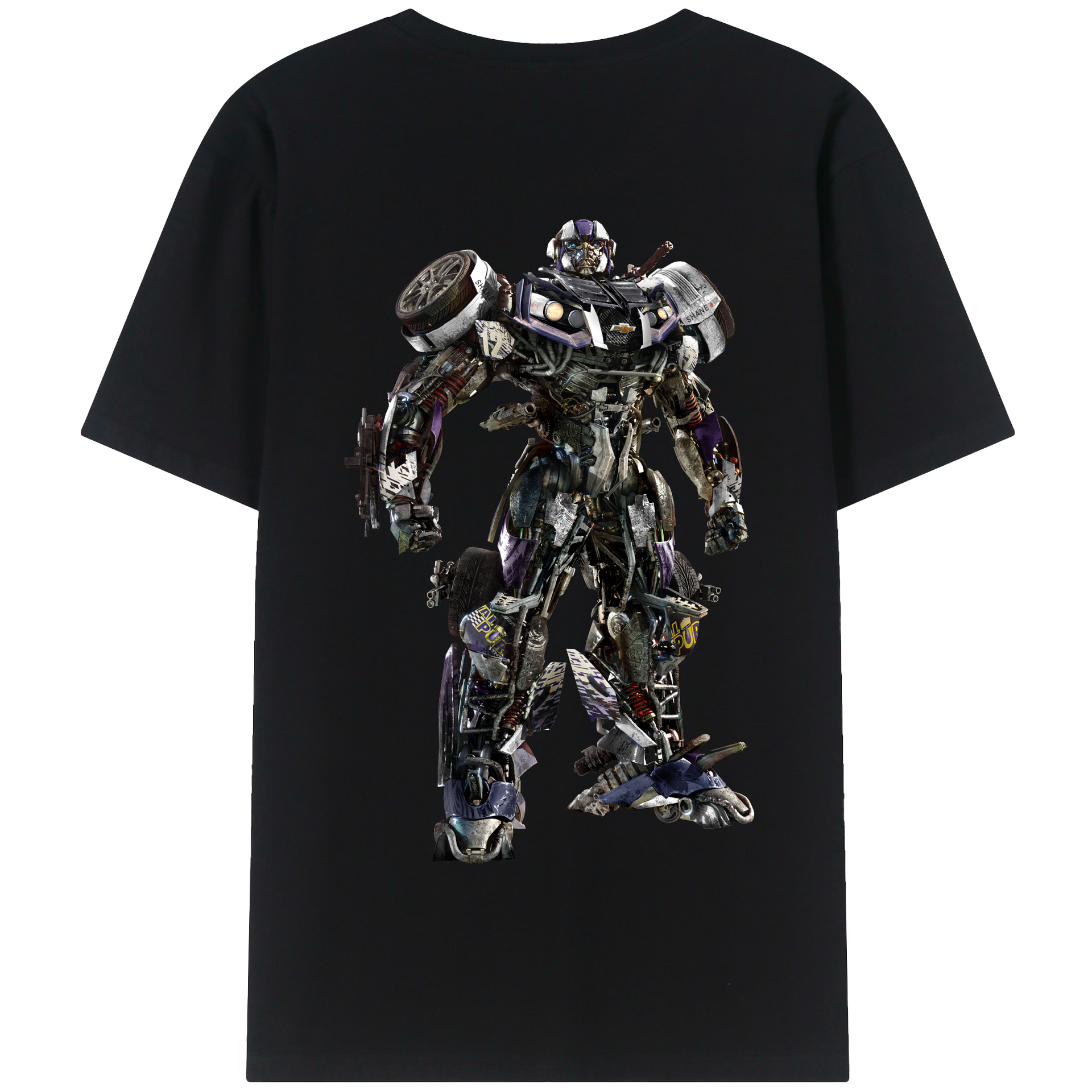 （画像用）  綿100％半袖Tシャツ（背面プリント）