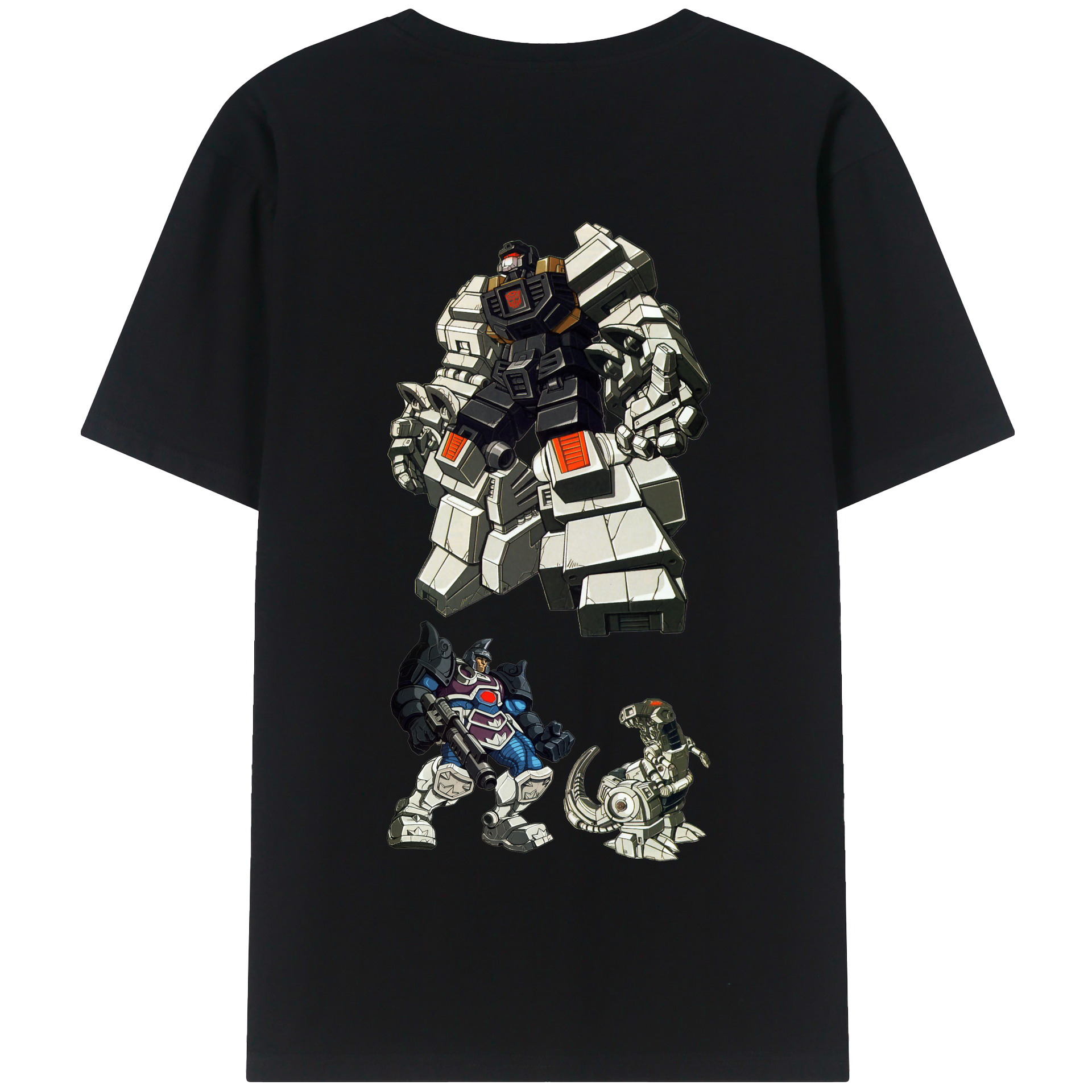 （画像用）  綿100％半袖Tシャツ（背面プリント）