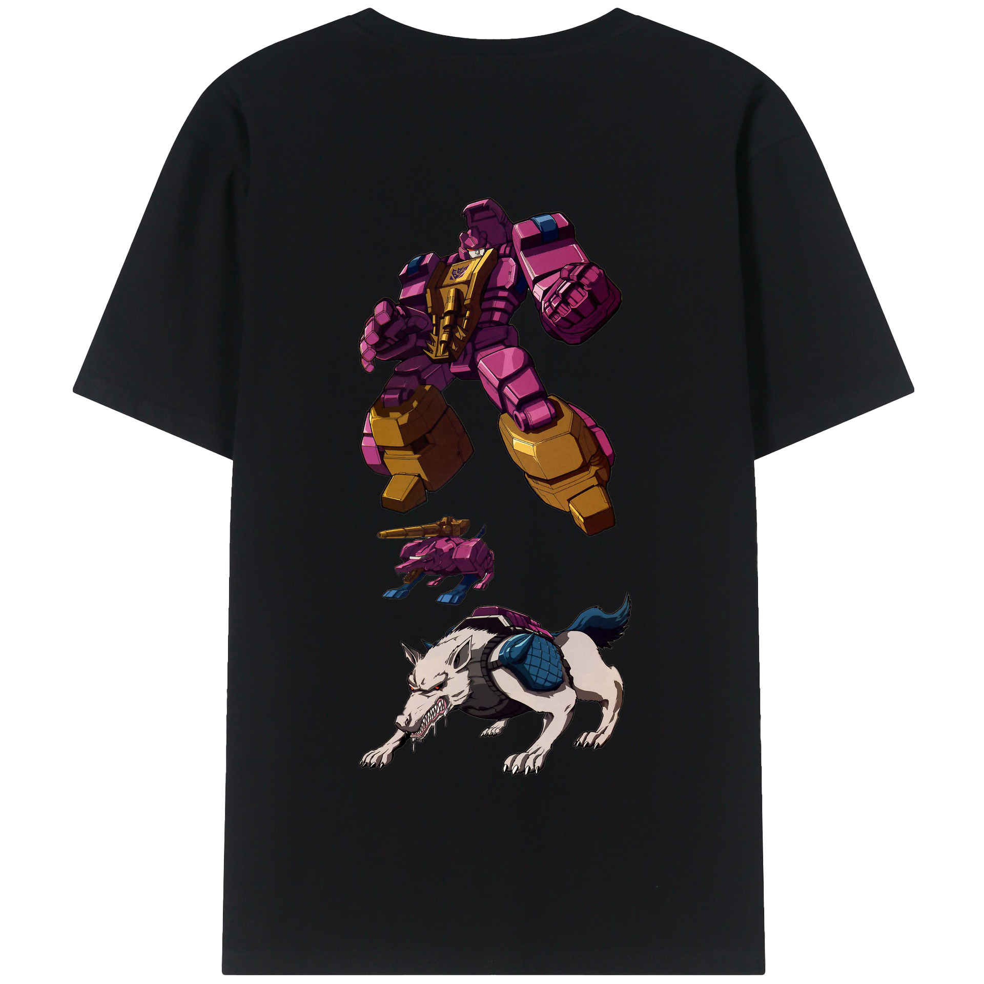 （画像用）  綿100％半袖Tシャツ（背面プリント）