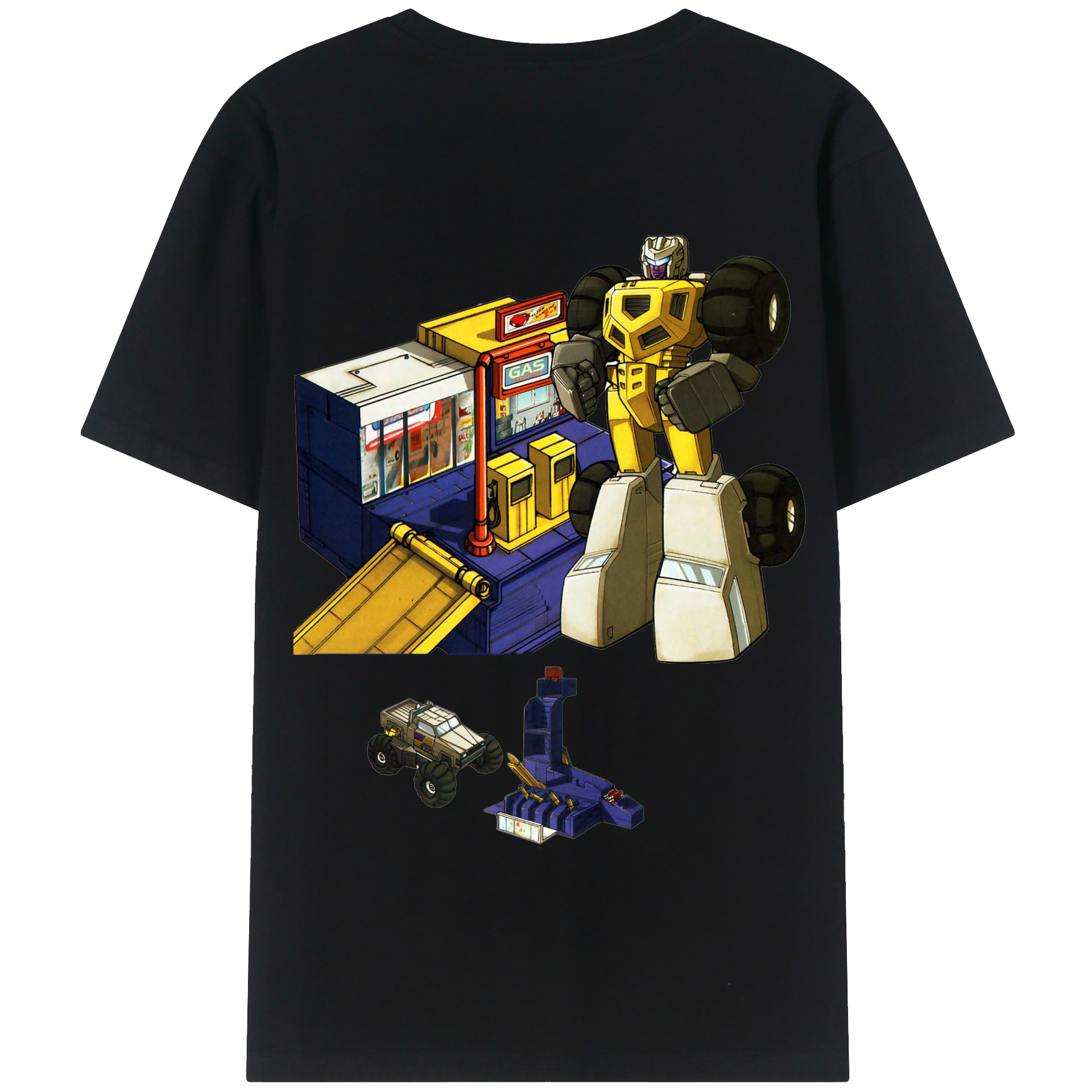 （画像用）  綿100％半袖Tシャツ（背面プリント）