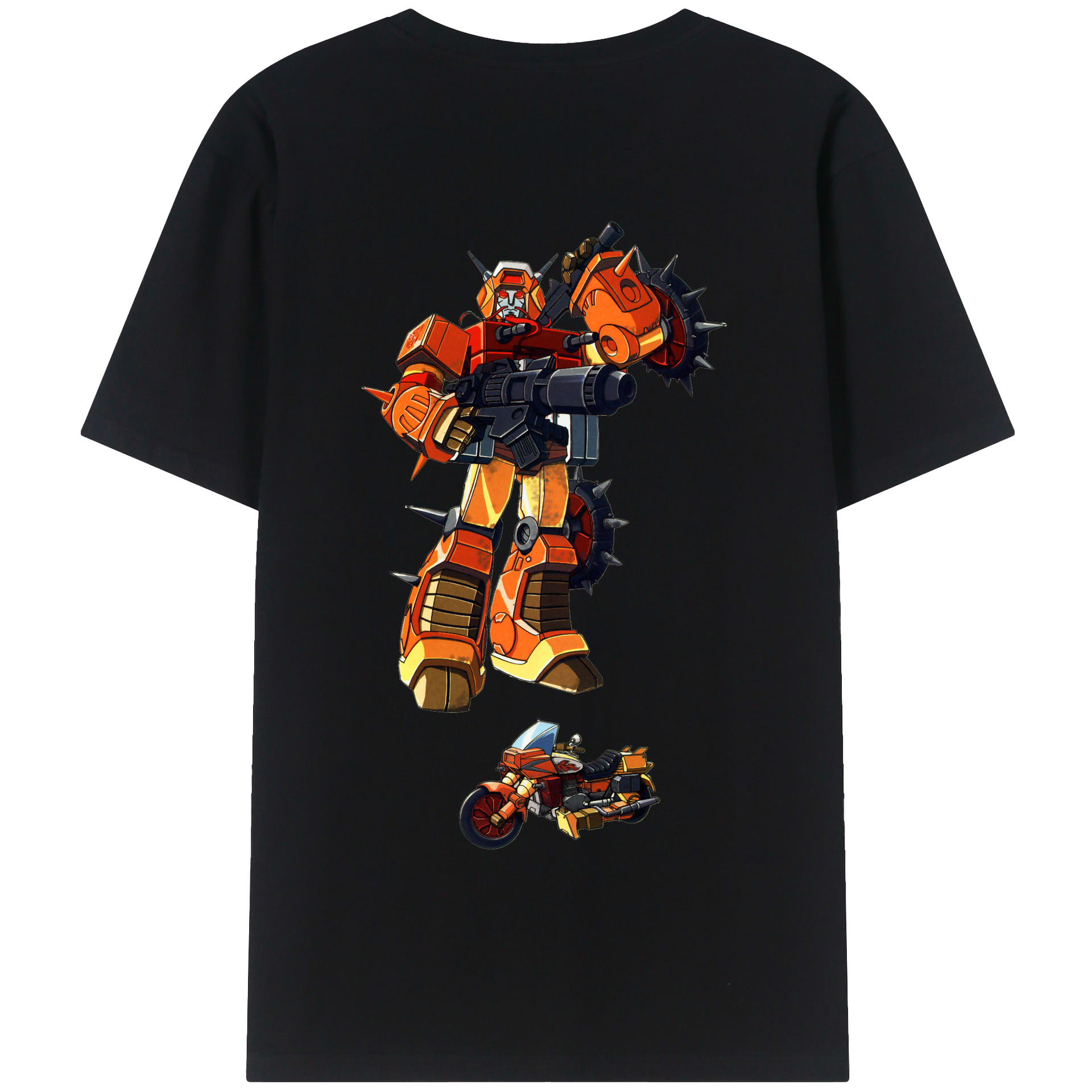 （画像用）  綿100％半袖Tシャツ（背面プリント）