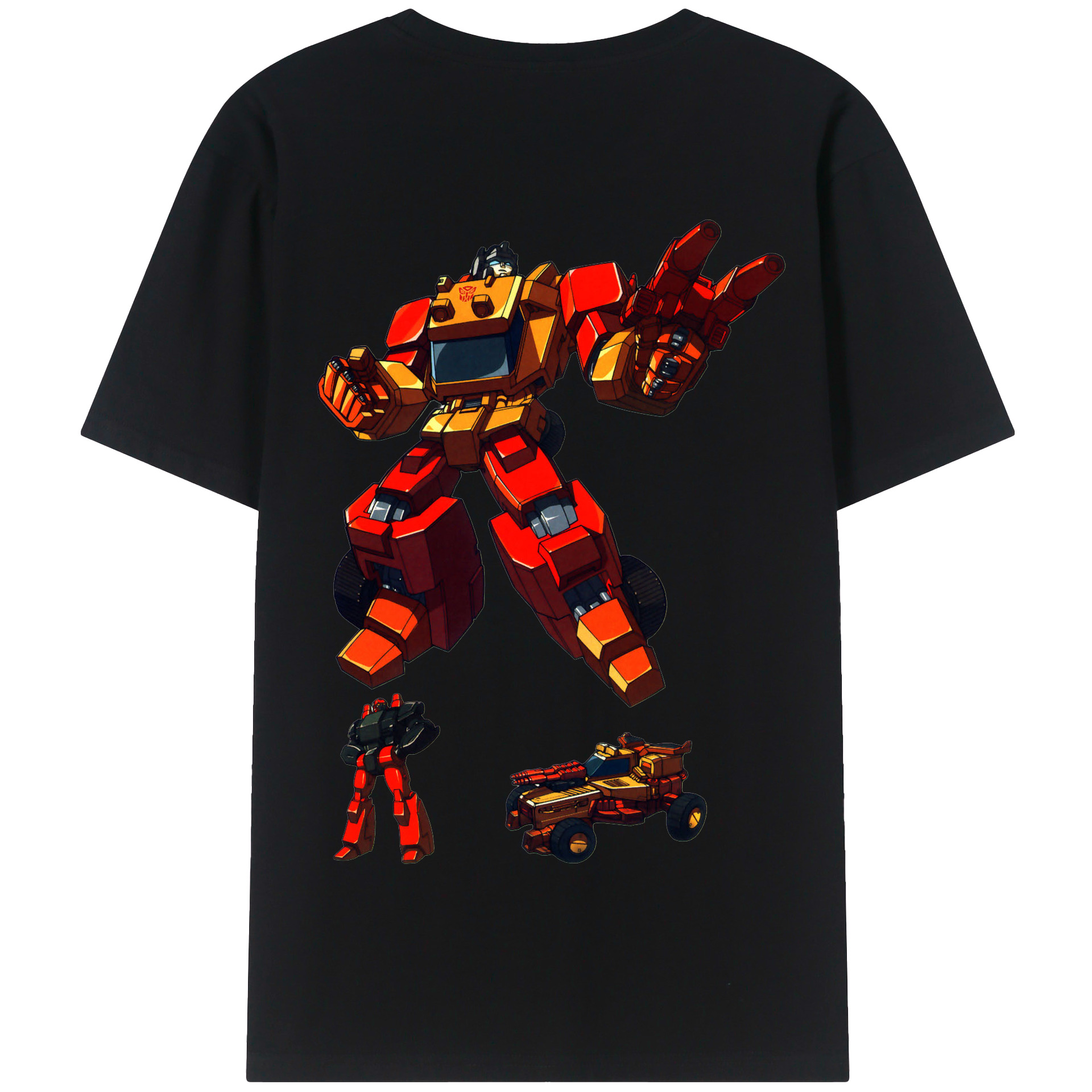 （画像用）  綿100％半袖Tシャツ（背面プリント）