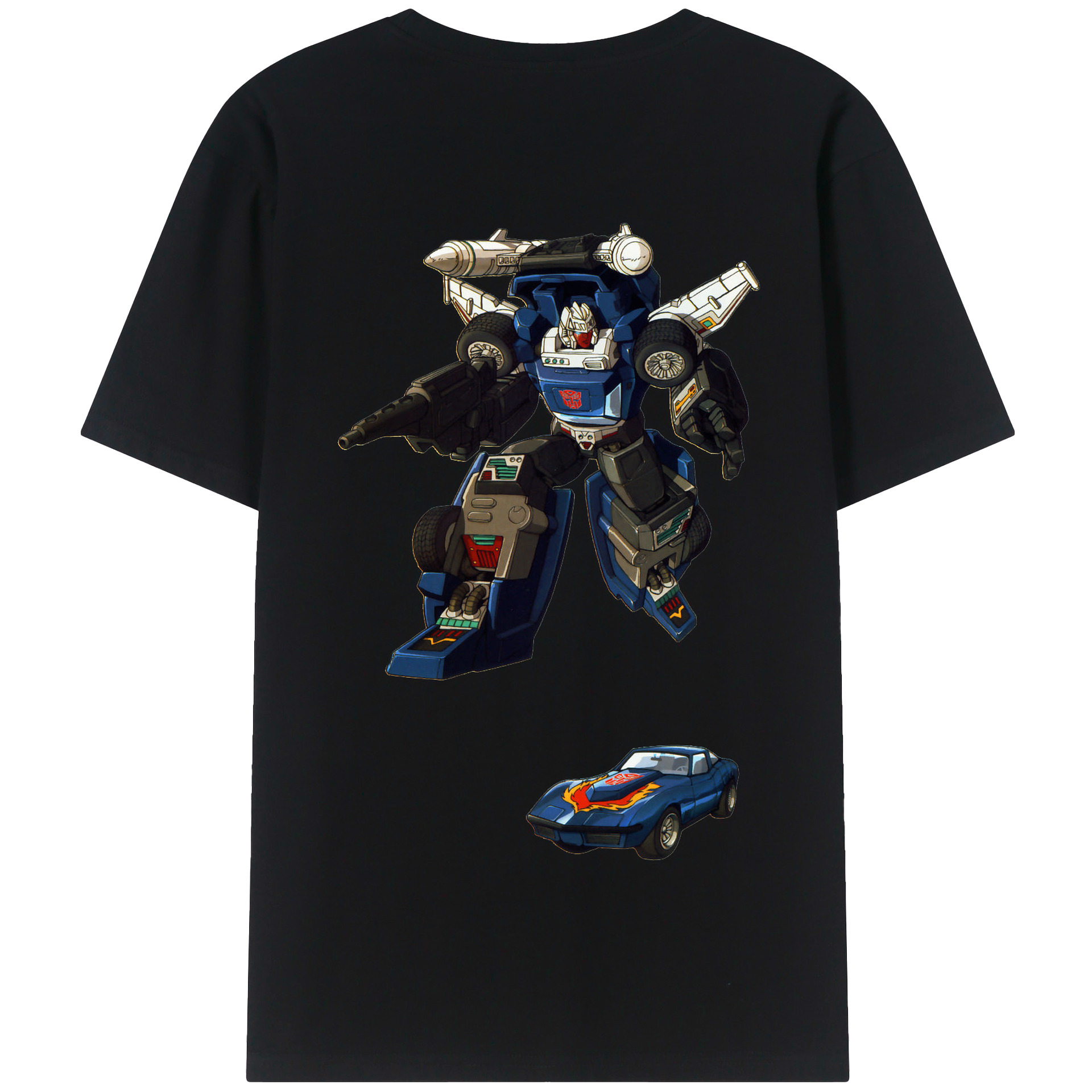 （画像用）  綿100％半袖Tシャツ（背面プリント）