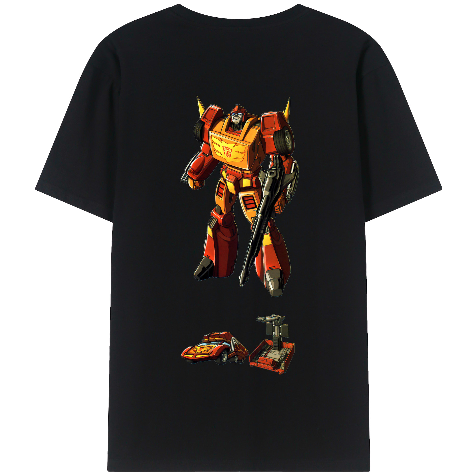 （画像用）  綿100％半袖Tシャツ（背面プリント）