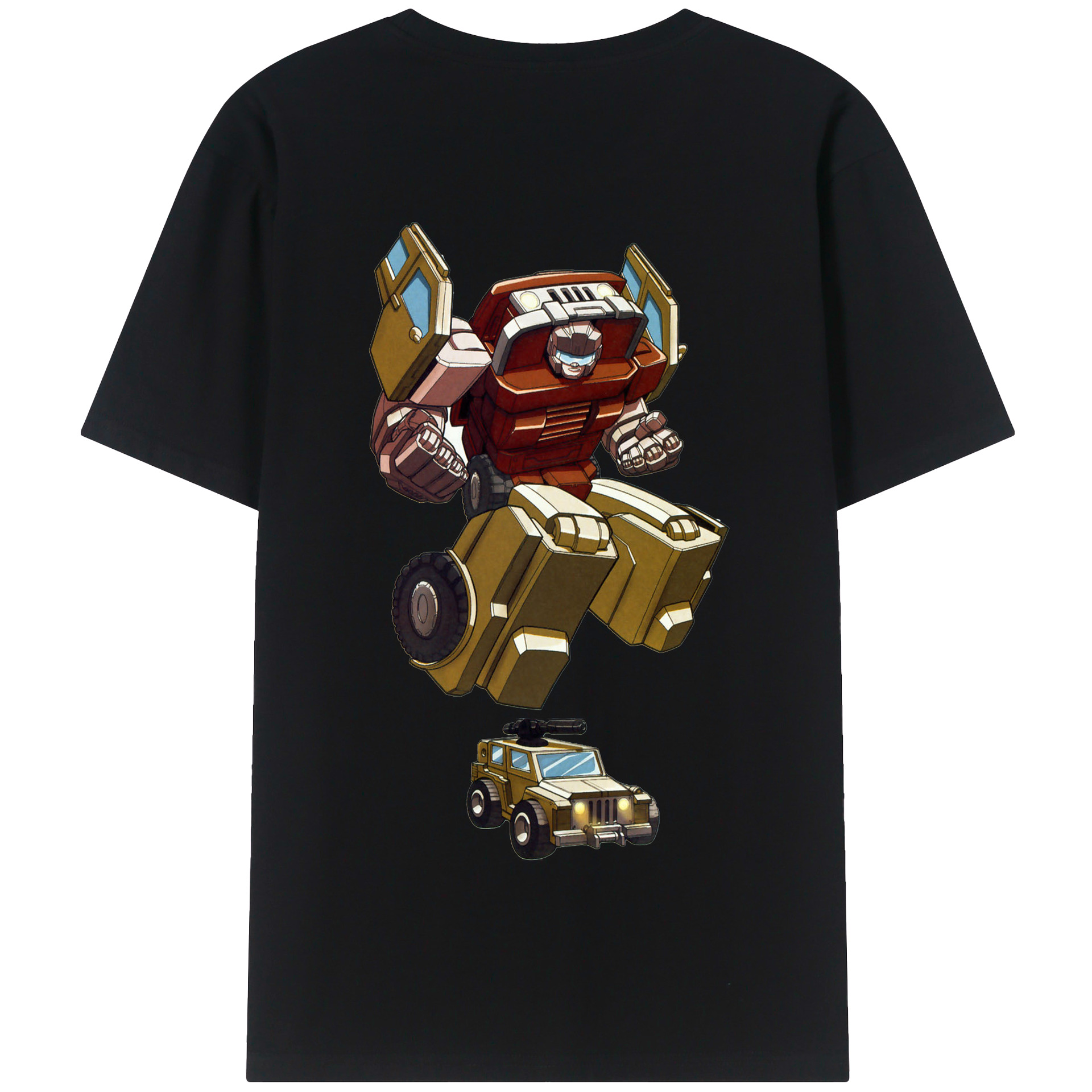 （画像用）  綿100％半袖Tシャツ（背面プリント）