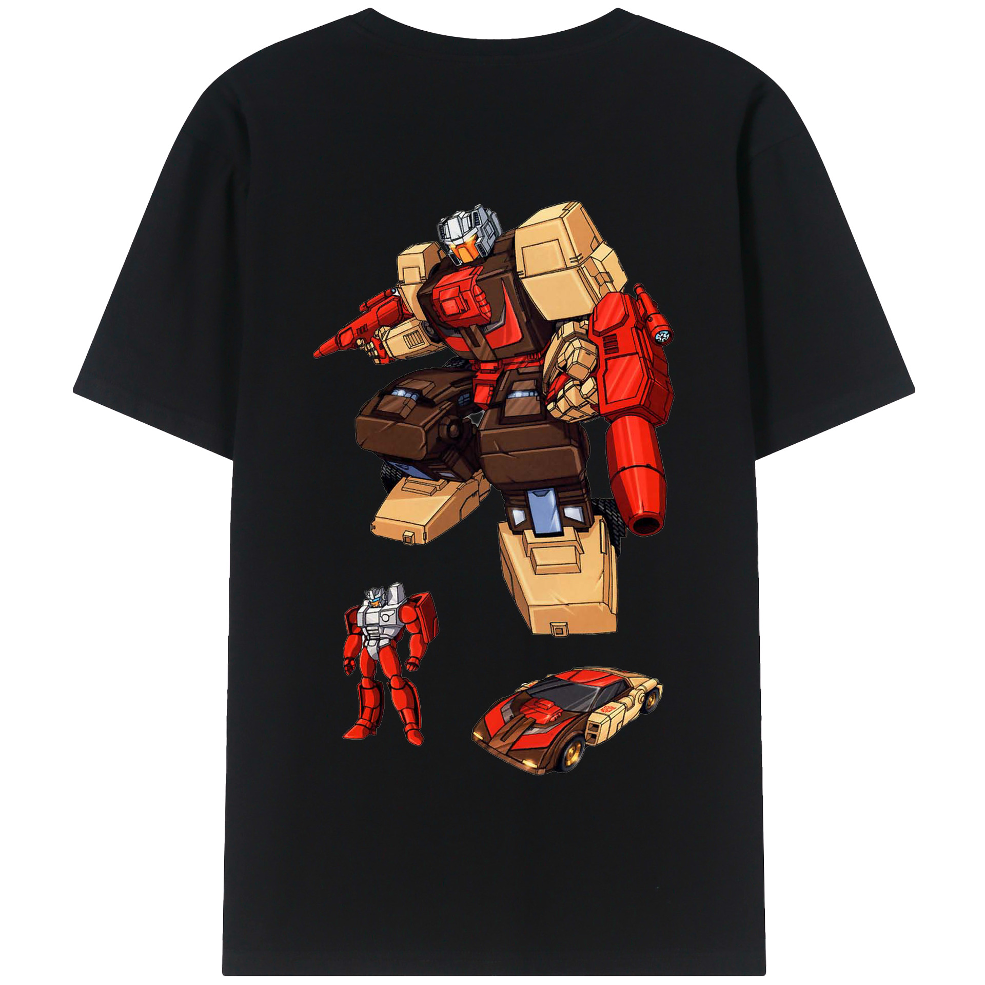 （画像用）  綿100％半袖Tシャツ（背面プリント）