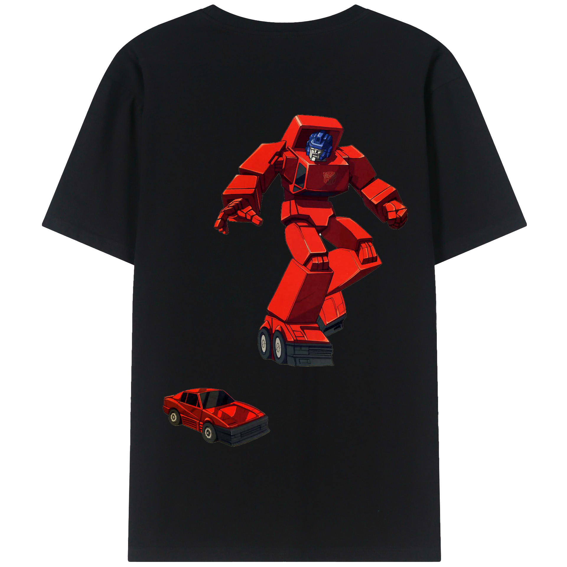 （画像用）  綿100％半袖Tシャツ（背面プリント）