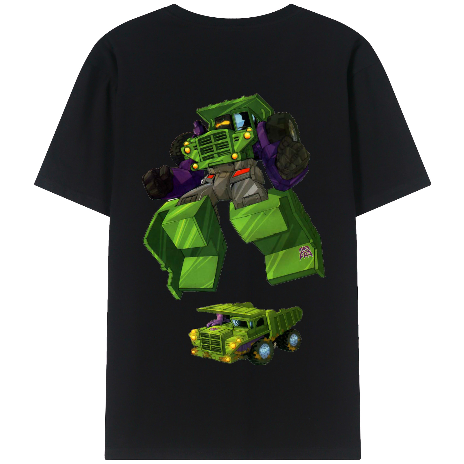 （画像用）  綿100％半袖Tシャツ（背面プリント）