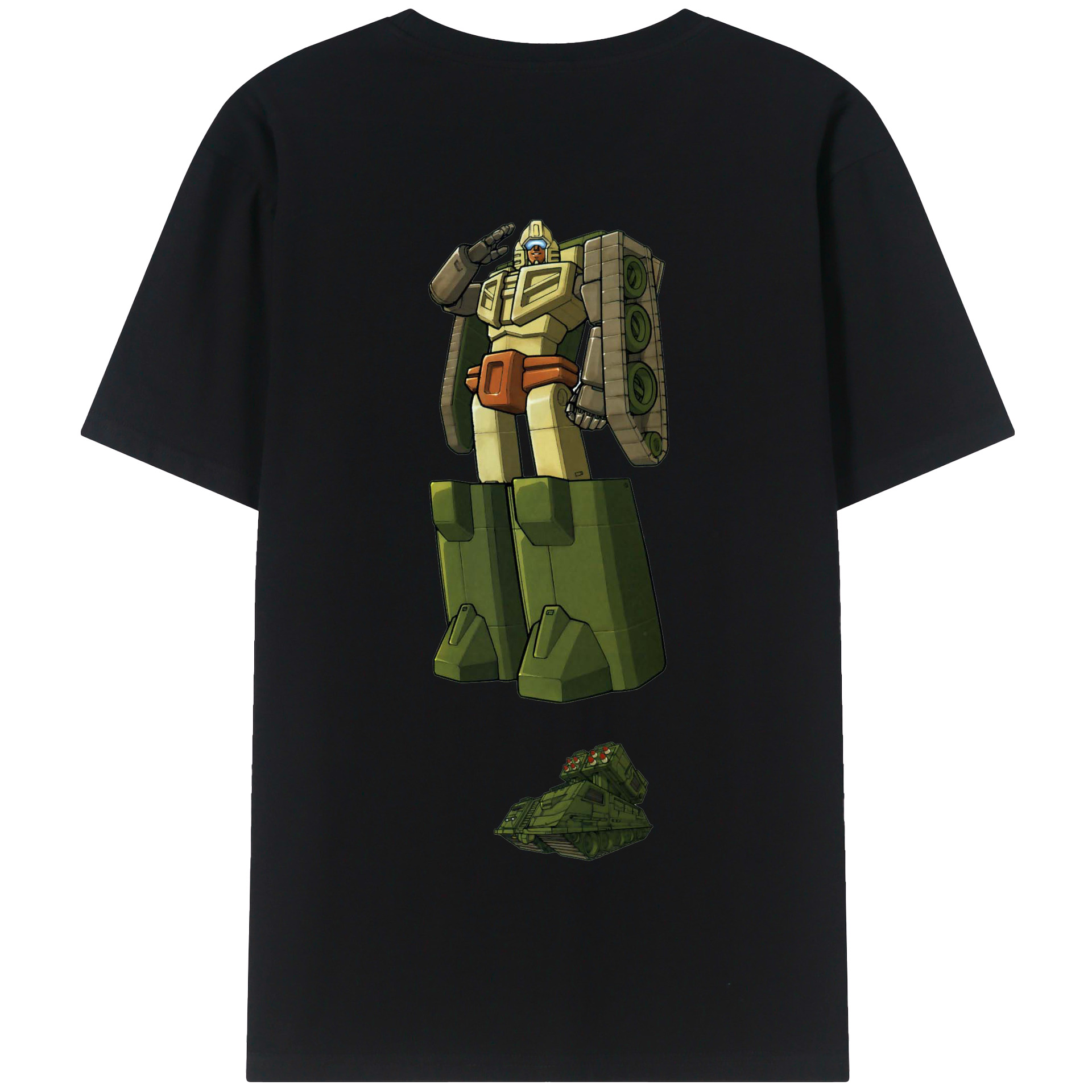 （画像用）  綿100％半袖Tシャツ（背面プリント）