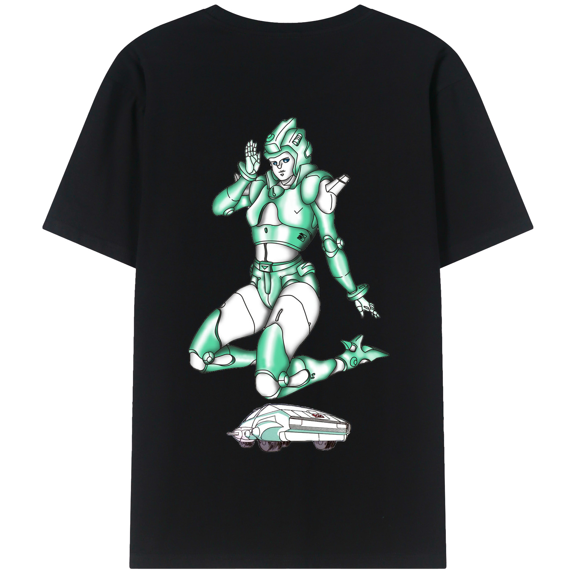 （画像用）  綿100％半袖Tシャツ（背面プリント）