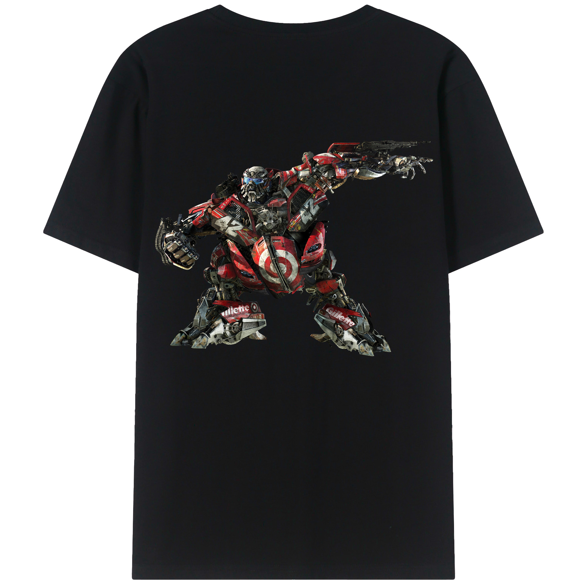 （画像用）  綿100％半袖Tシャツ（背面プリント）