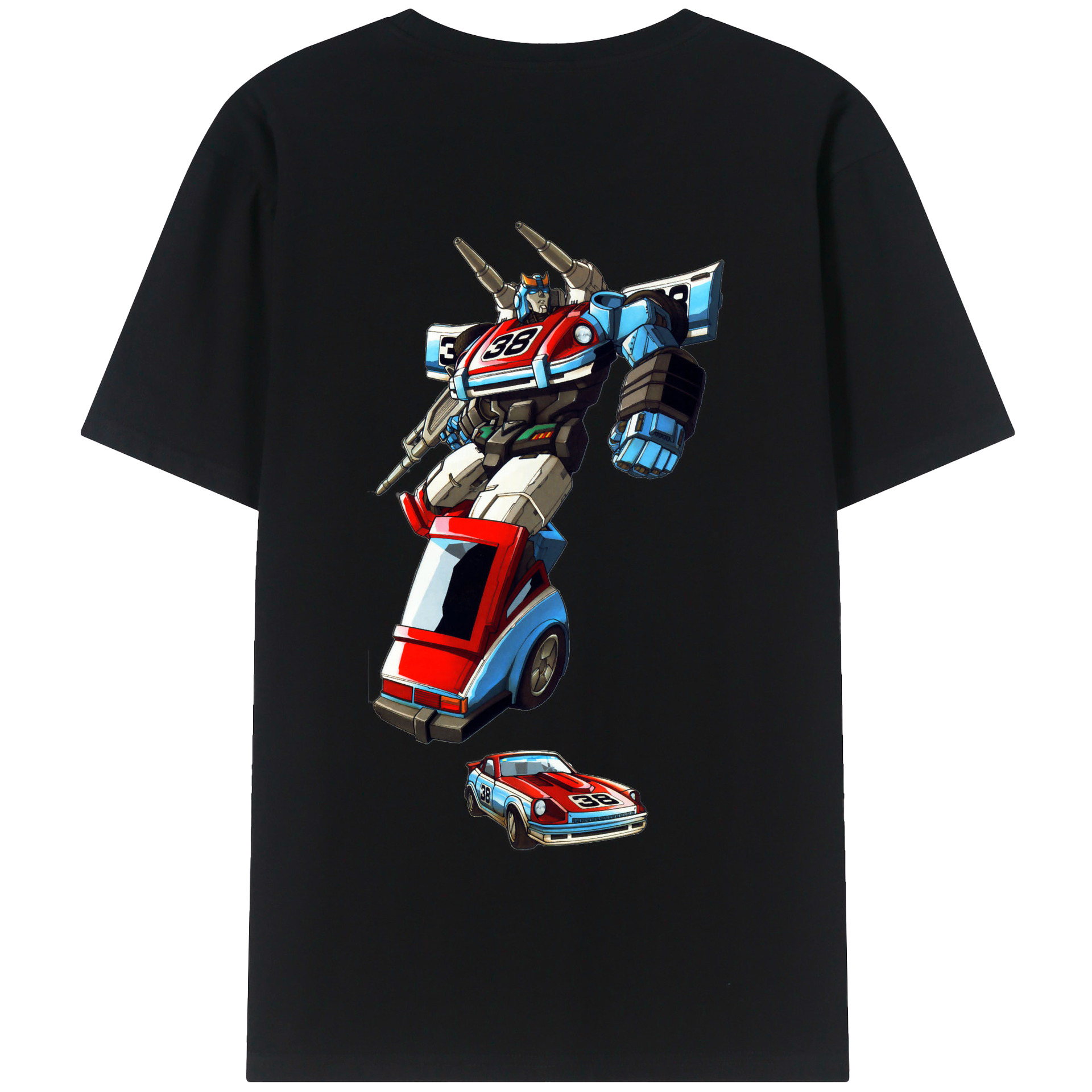（画像用）  綿100％半袖Tシャツ（背面プリント）