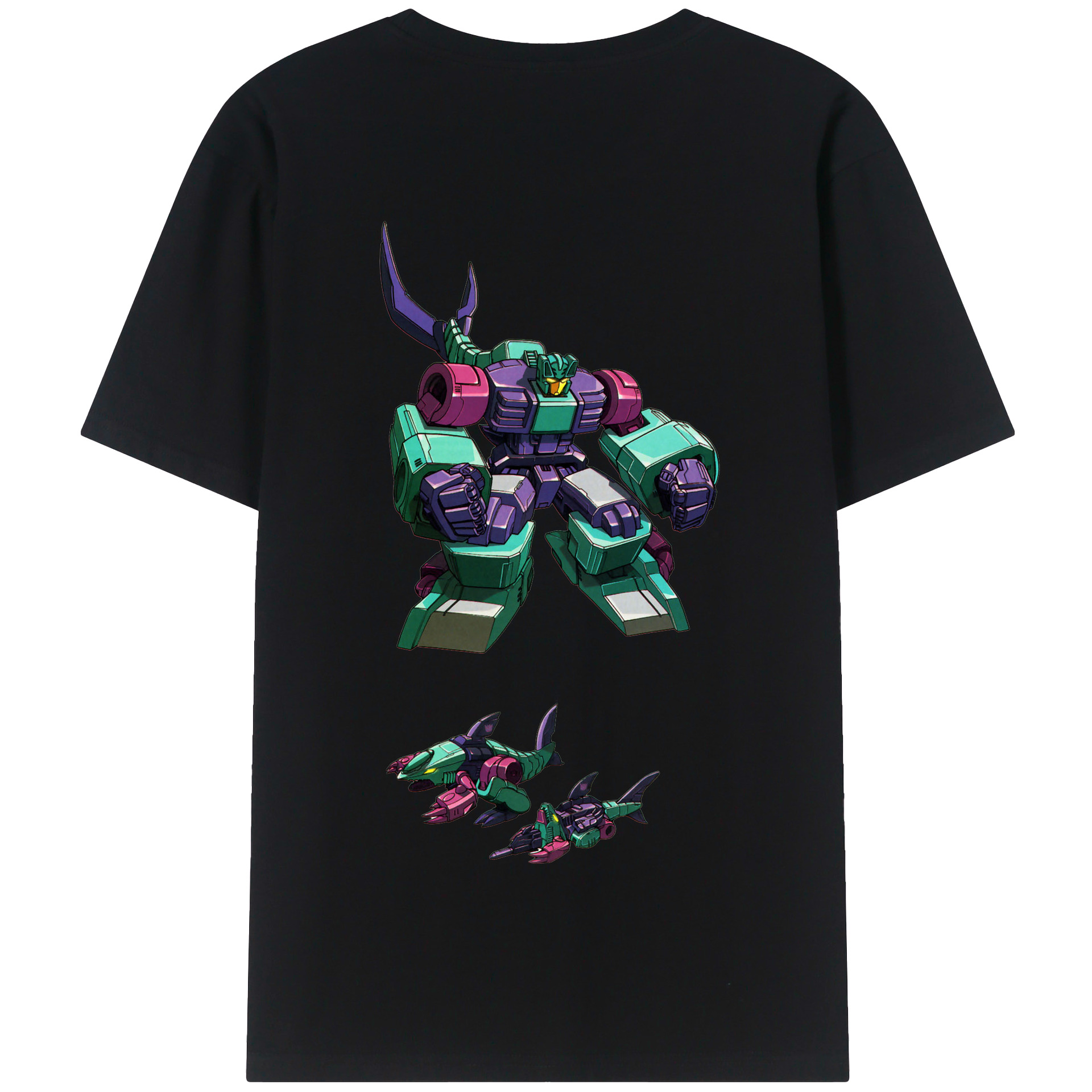 （画像用）  綿100％半袖Tシャツ（背面プリント）