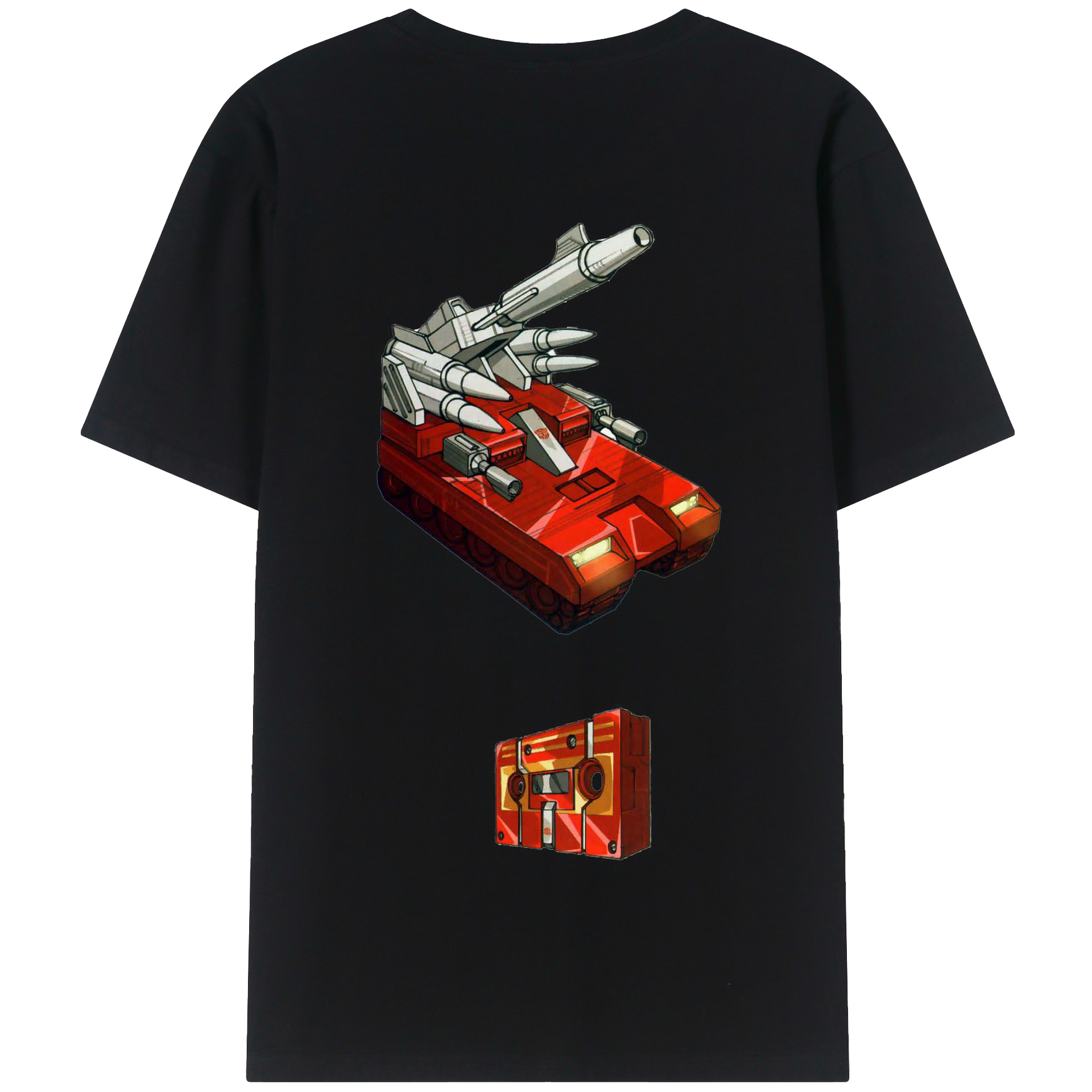（画像用）  綿100％半袖Tシャツ（背面プリント）