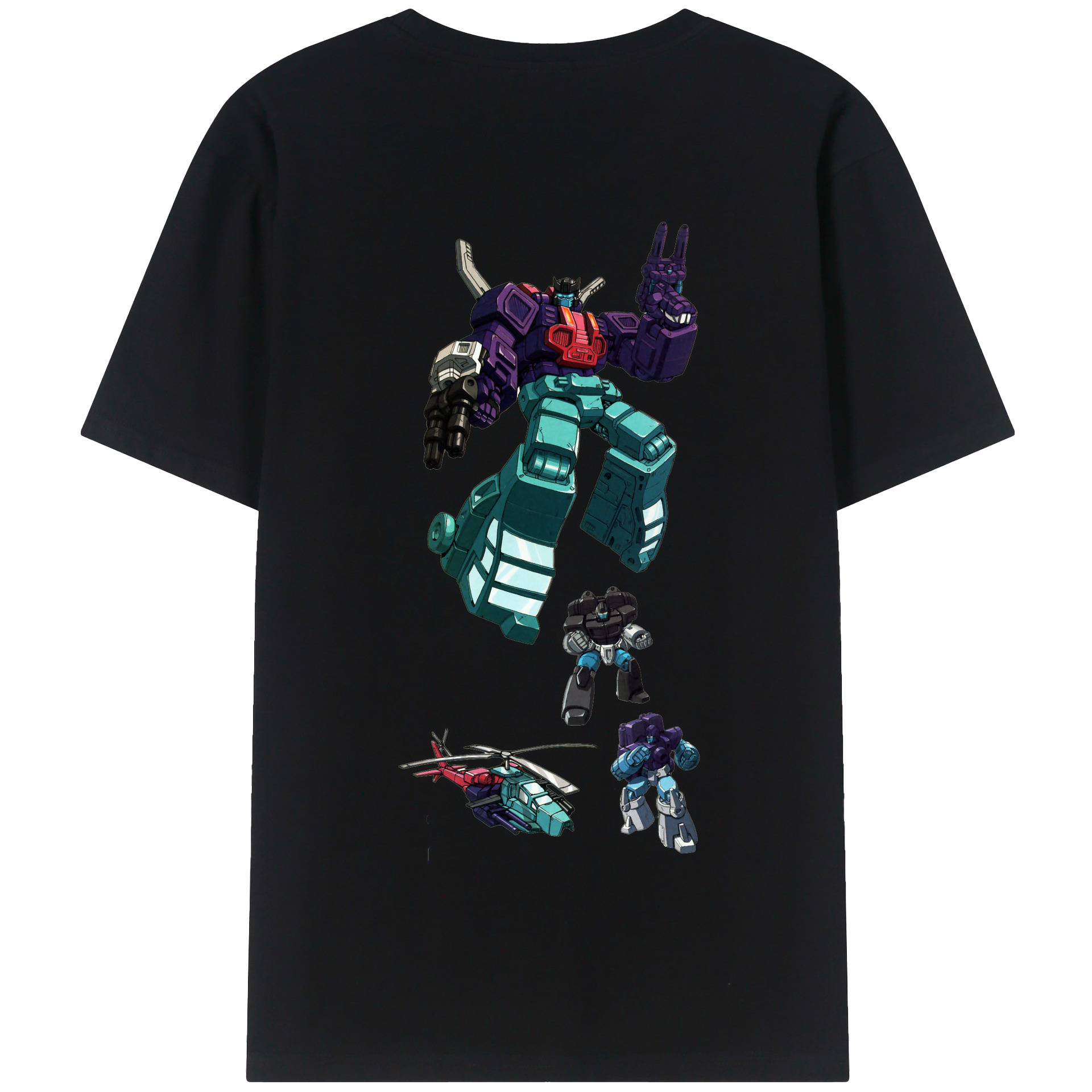 （画像用）  綿100％半袖Tシャツ（背面プリント）