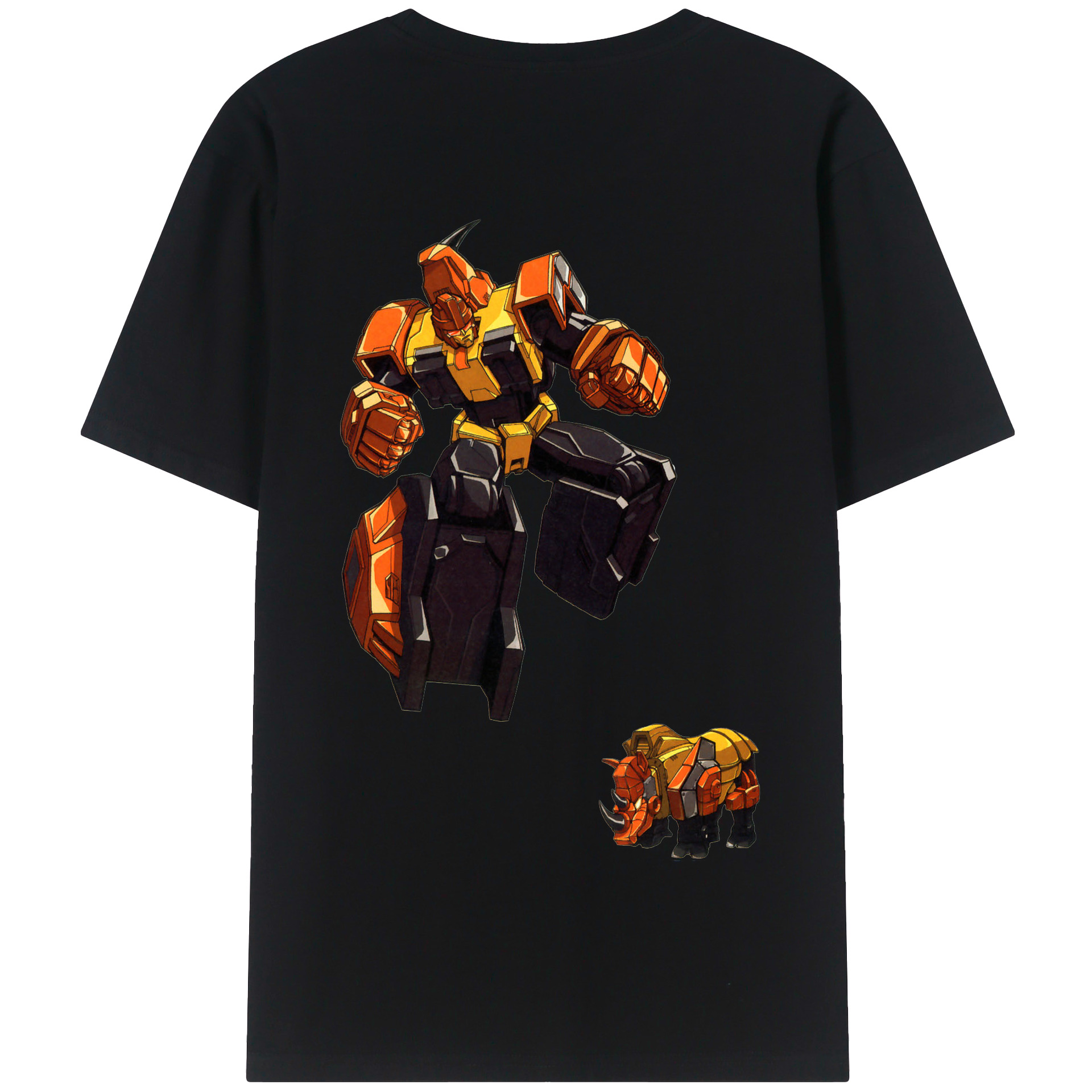 （画像用）  綿100％半袖Tシャツ（背面プリント）