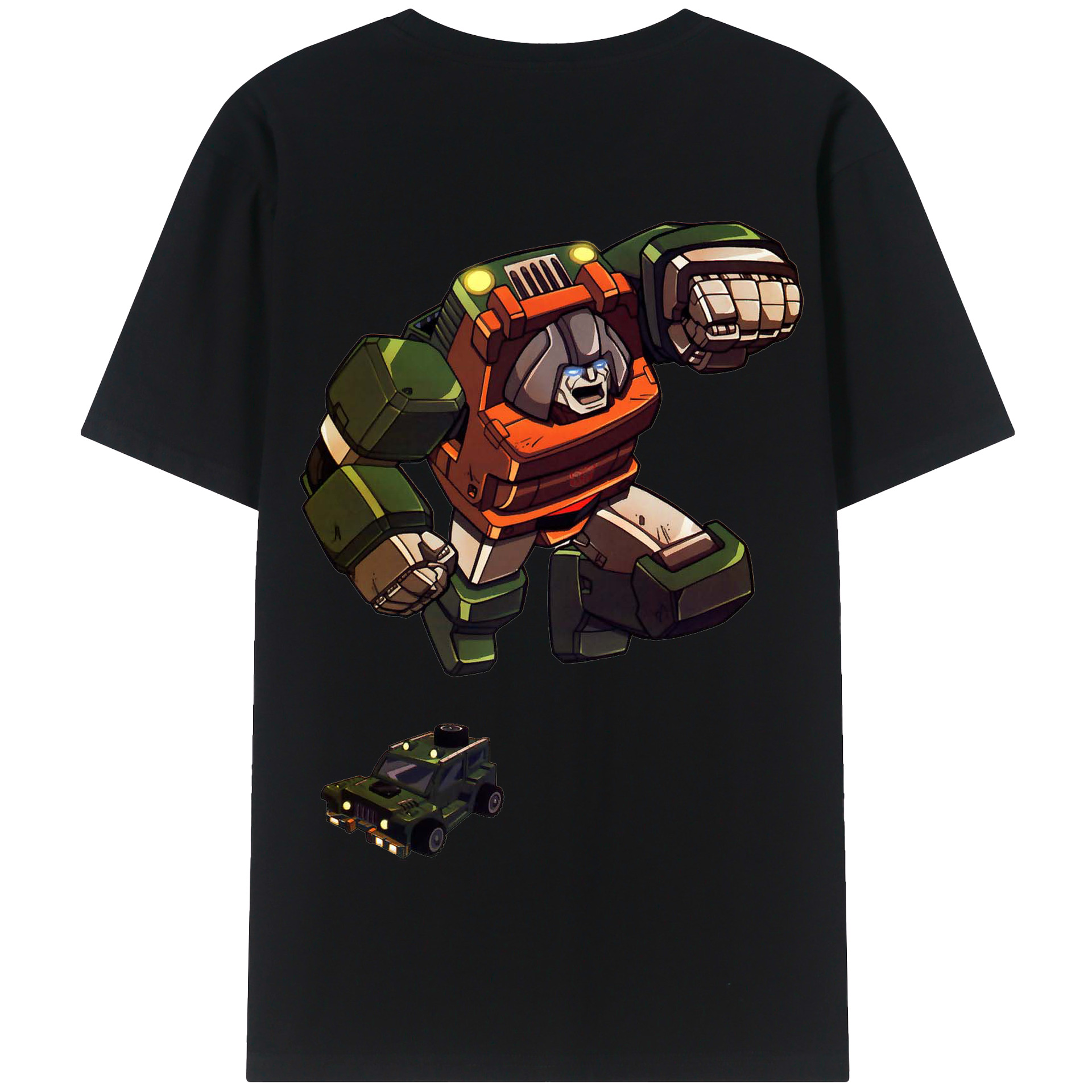 （画像用）  綿100％半袖Tシャツ（背面プリント）