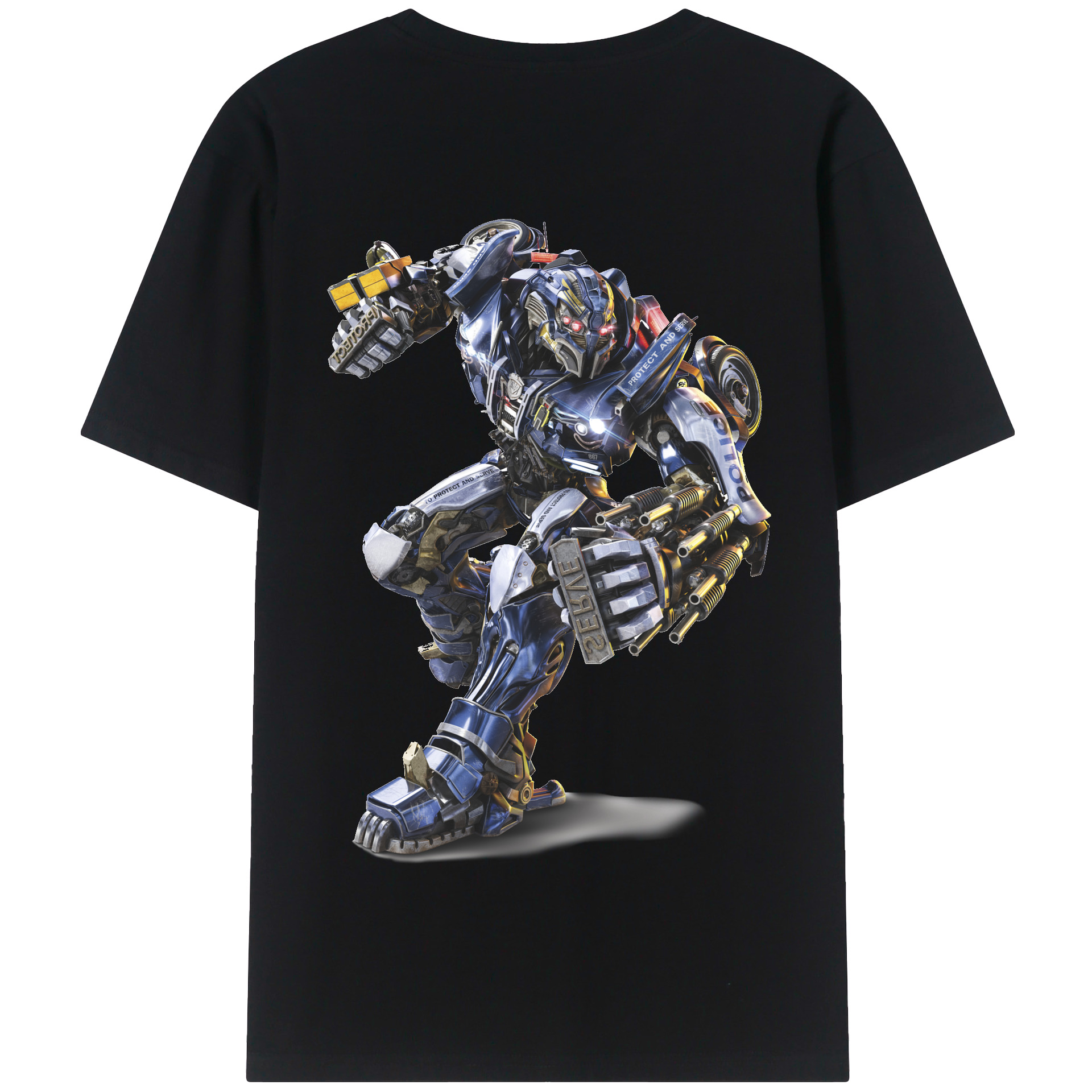 （画像用）  綿100％半袖Tシャツ（背面プリント）