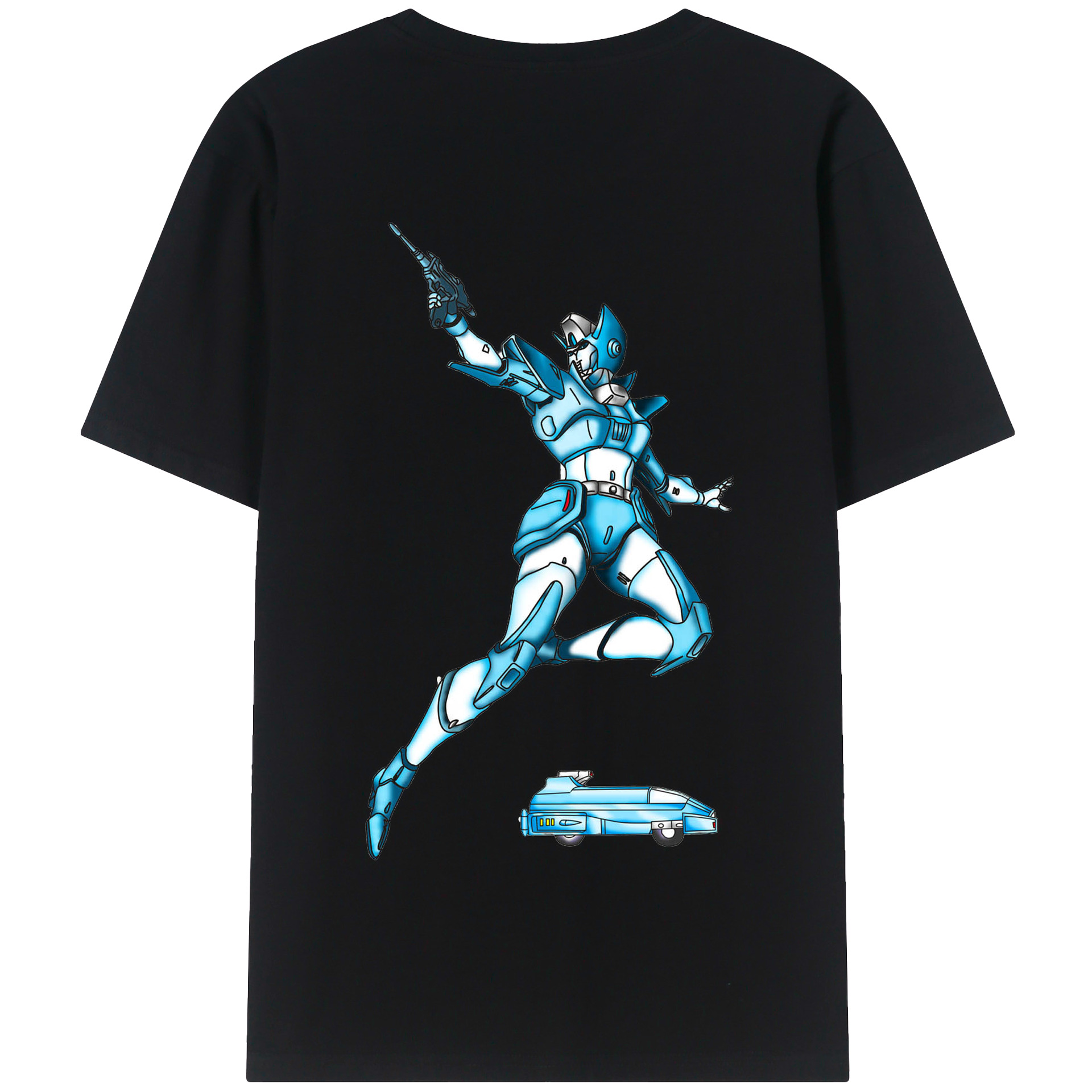 （画像用）  綿100％半袖Tシャツ（背面プリント）