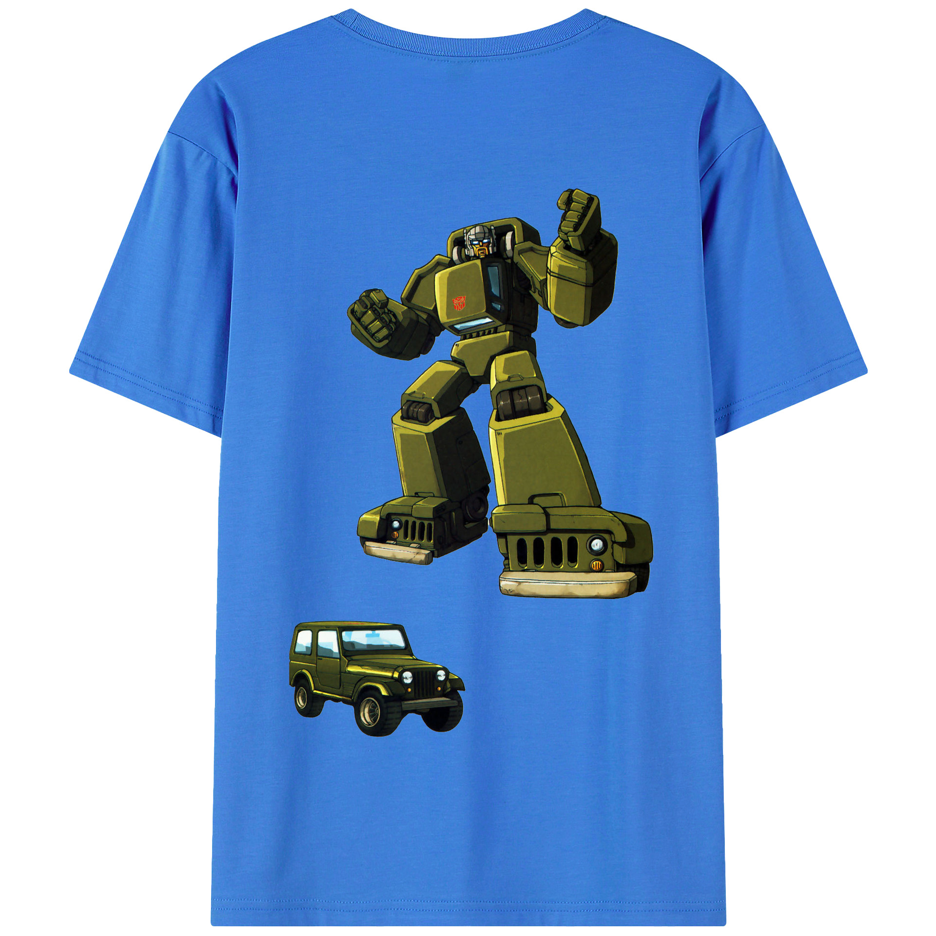 （画像用）  綿100％半袖Tシャツ（背面プリント）