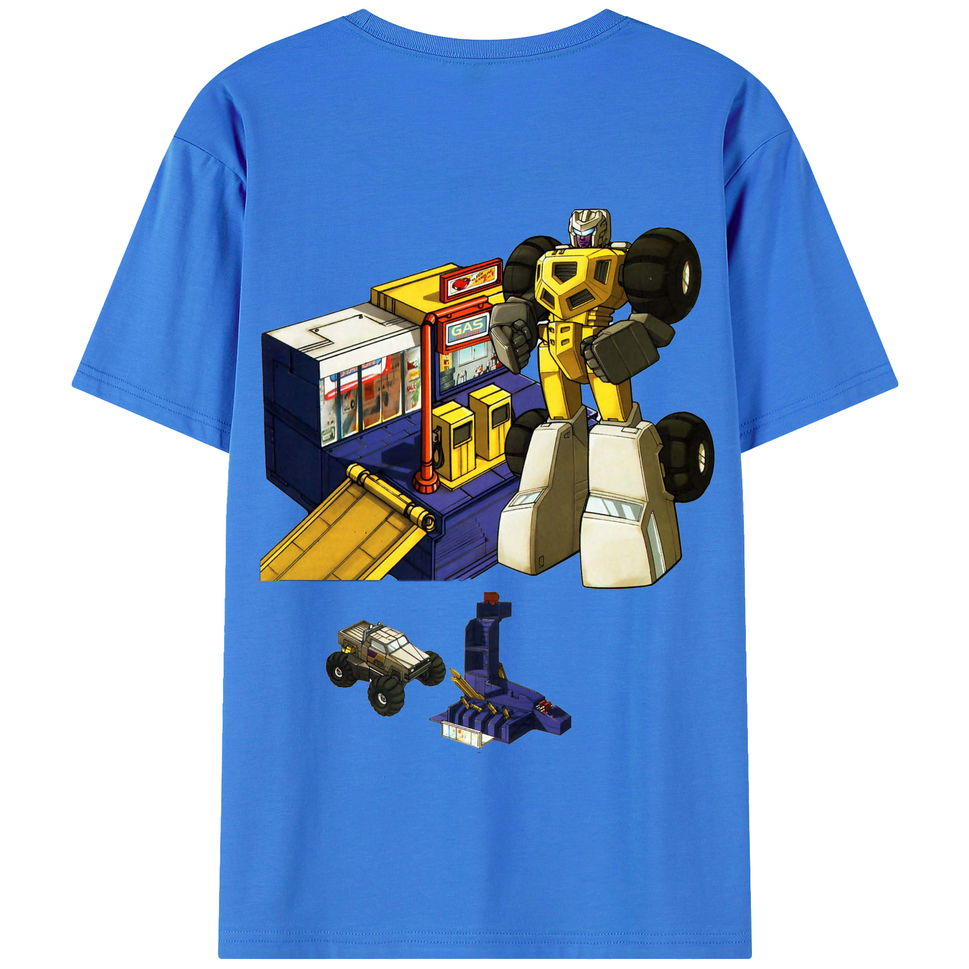 （画像用）  綿100％半袖Tシャツ（背面プリント）
