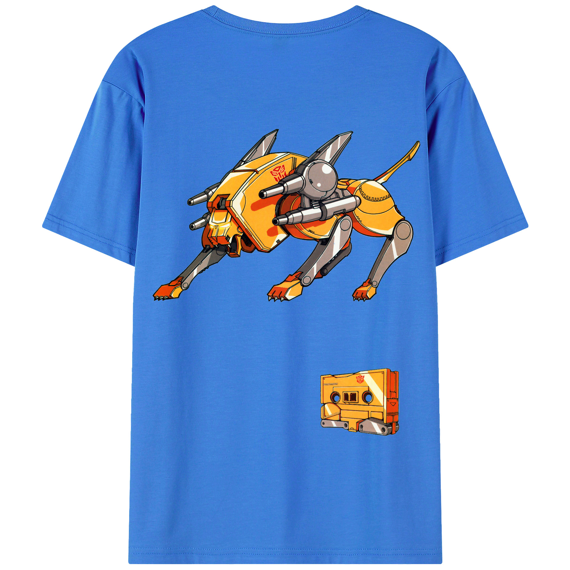 （画像用）  綿100％半袖Tシャツ（背面プリント）