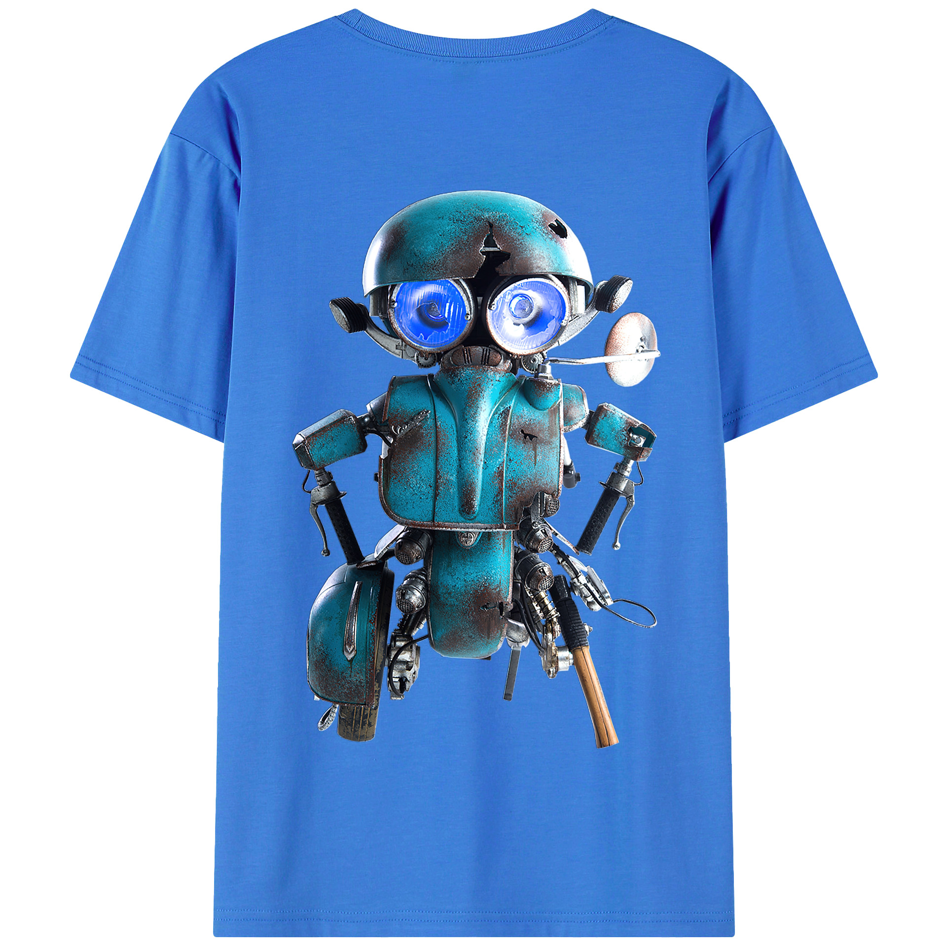 （画像用）  綿100％半袖Tシャツ（背面プリント）