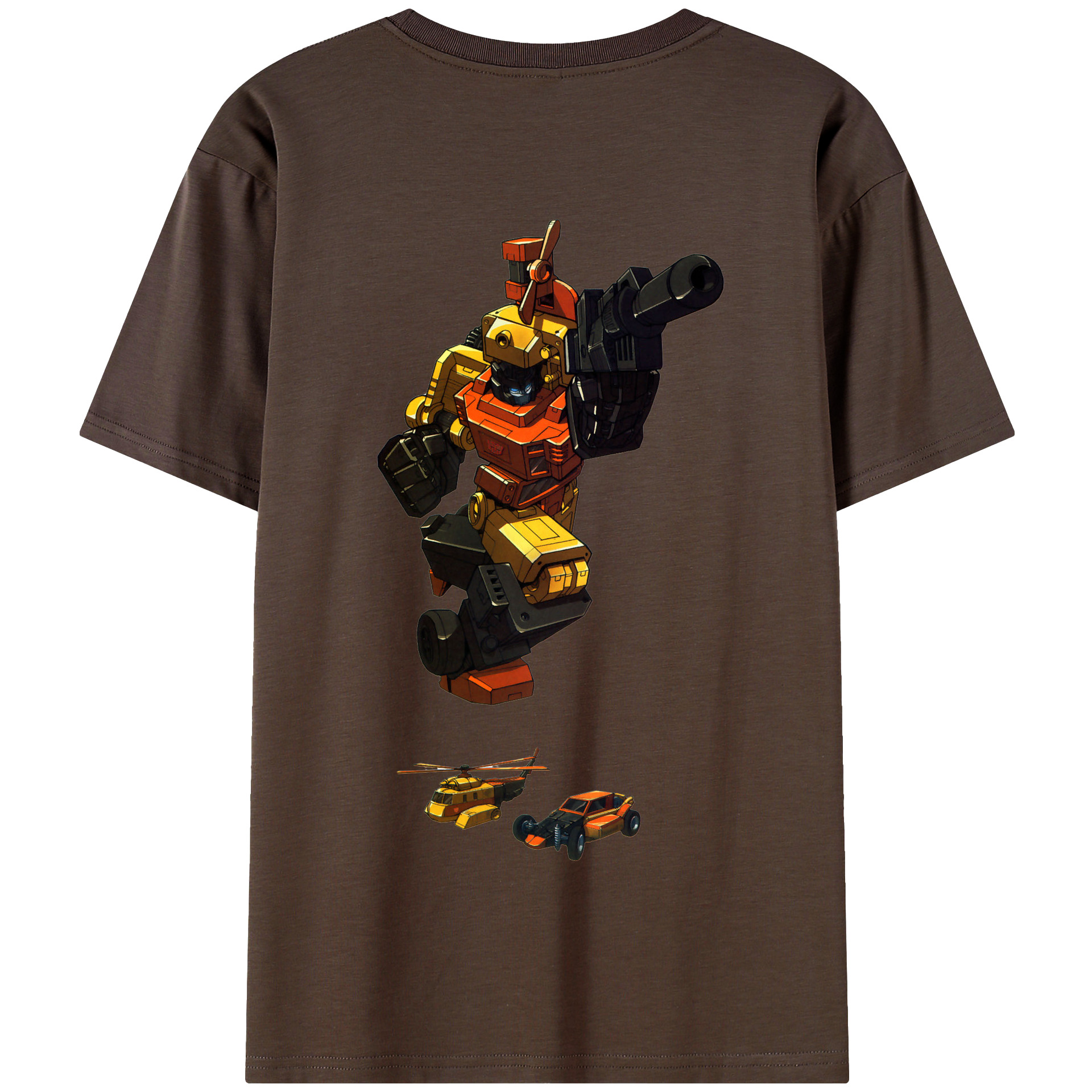 （画像用）  綿100％半袖Tシャツ（背面プリント）