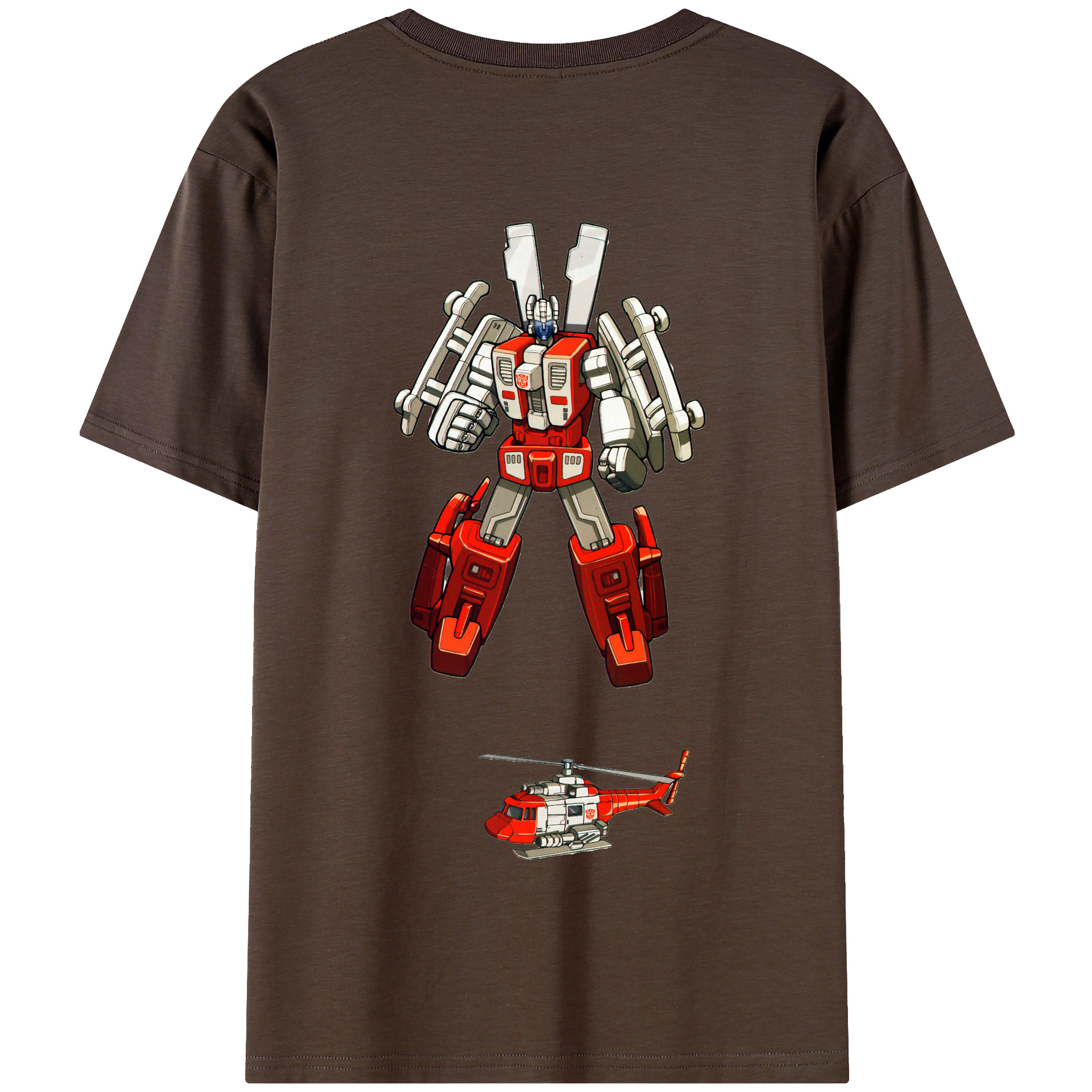 （画像用）  綿100％半袖Tシャツ（背面プリント）