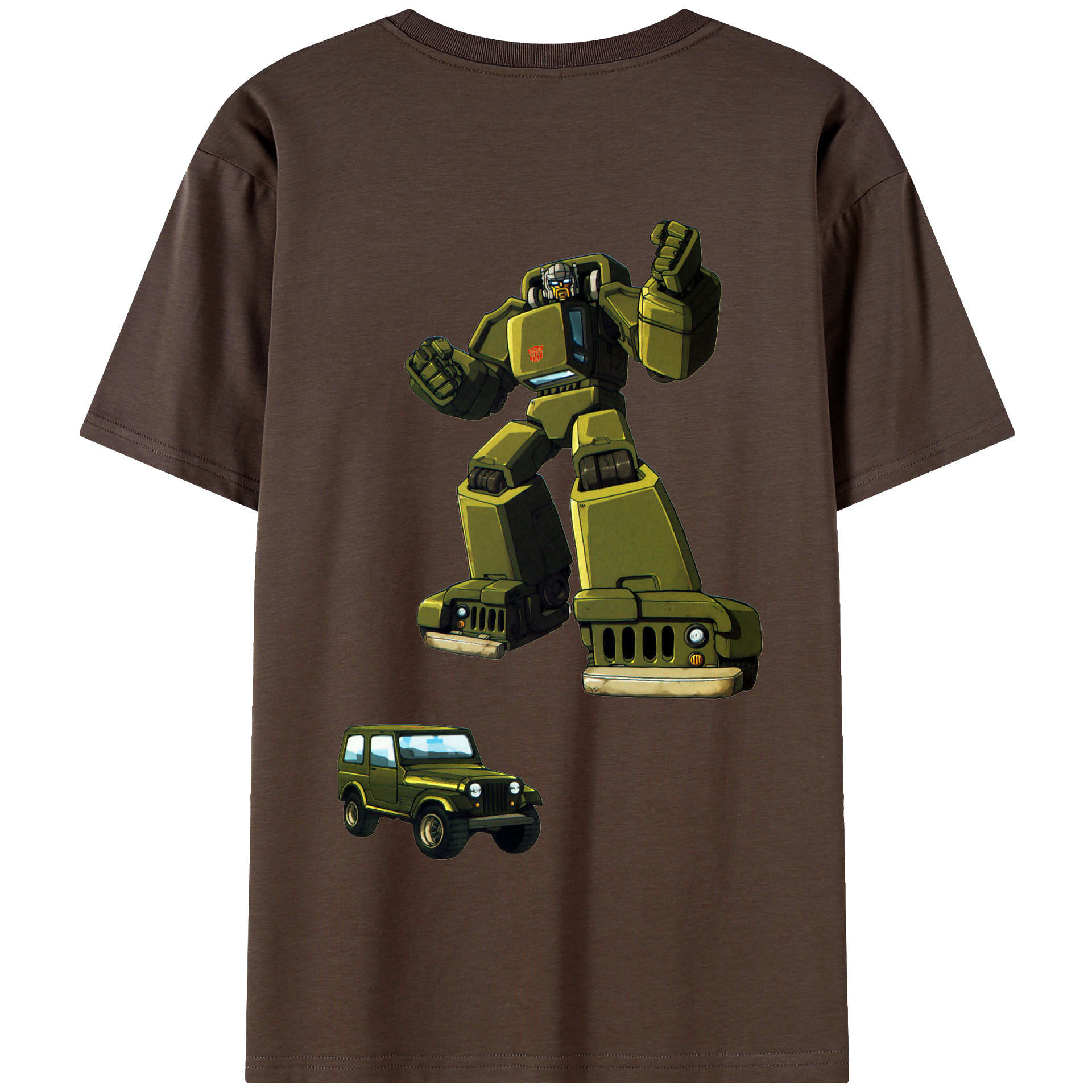 （画像用）  綿100％半袖Tシャツ（背面プリント）