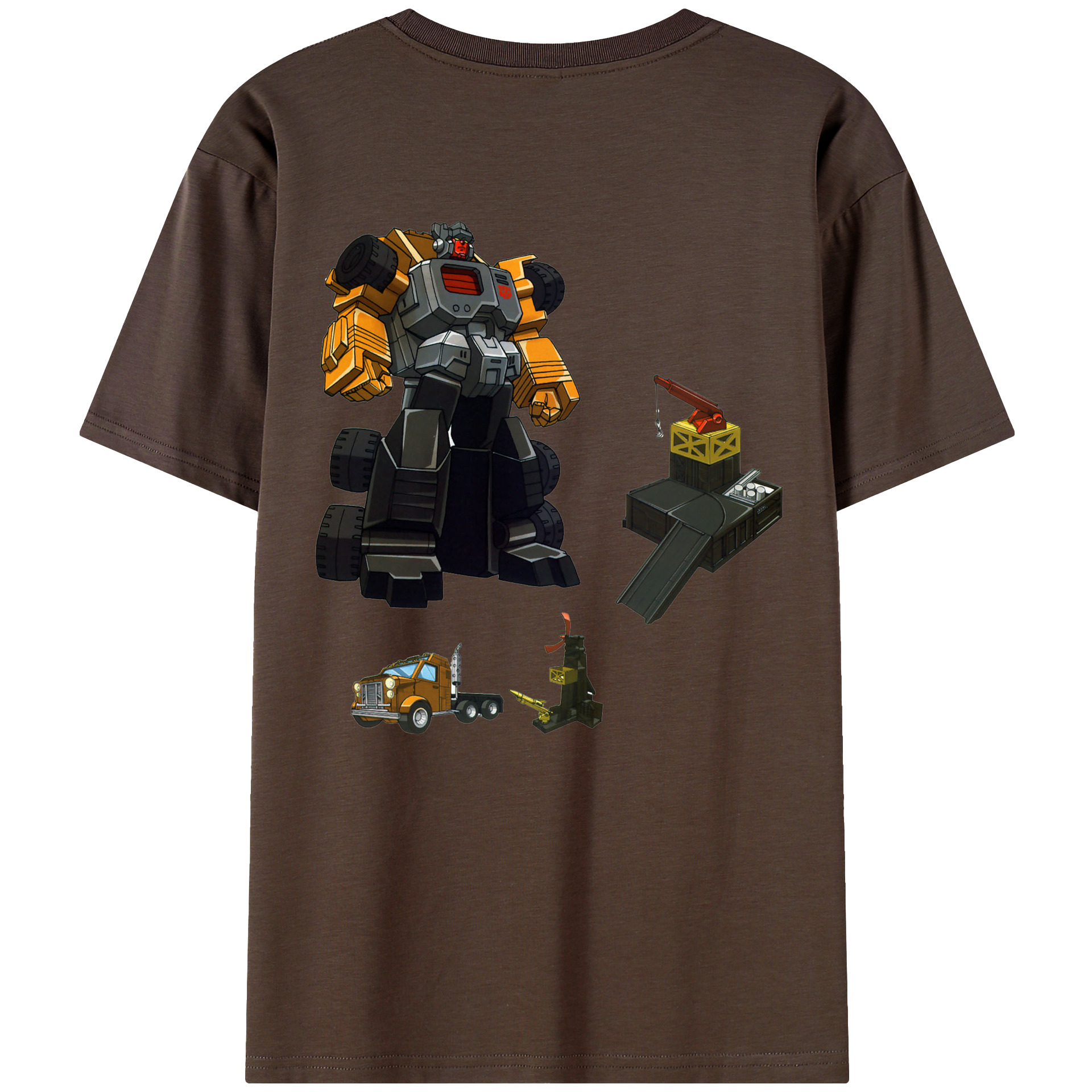 （画像用）  綿100％半袖Tシャツ（背面プリント）