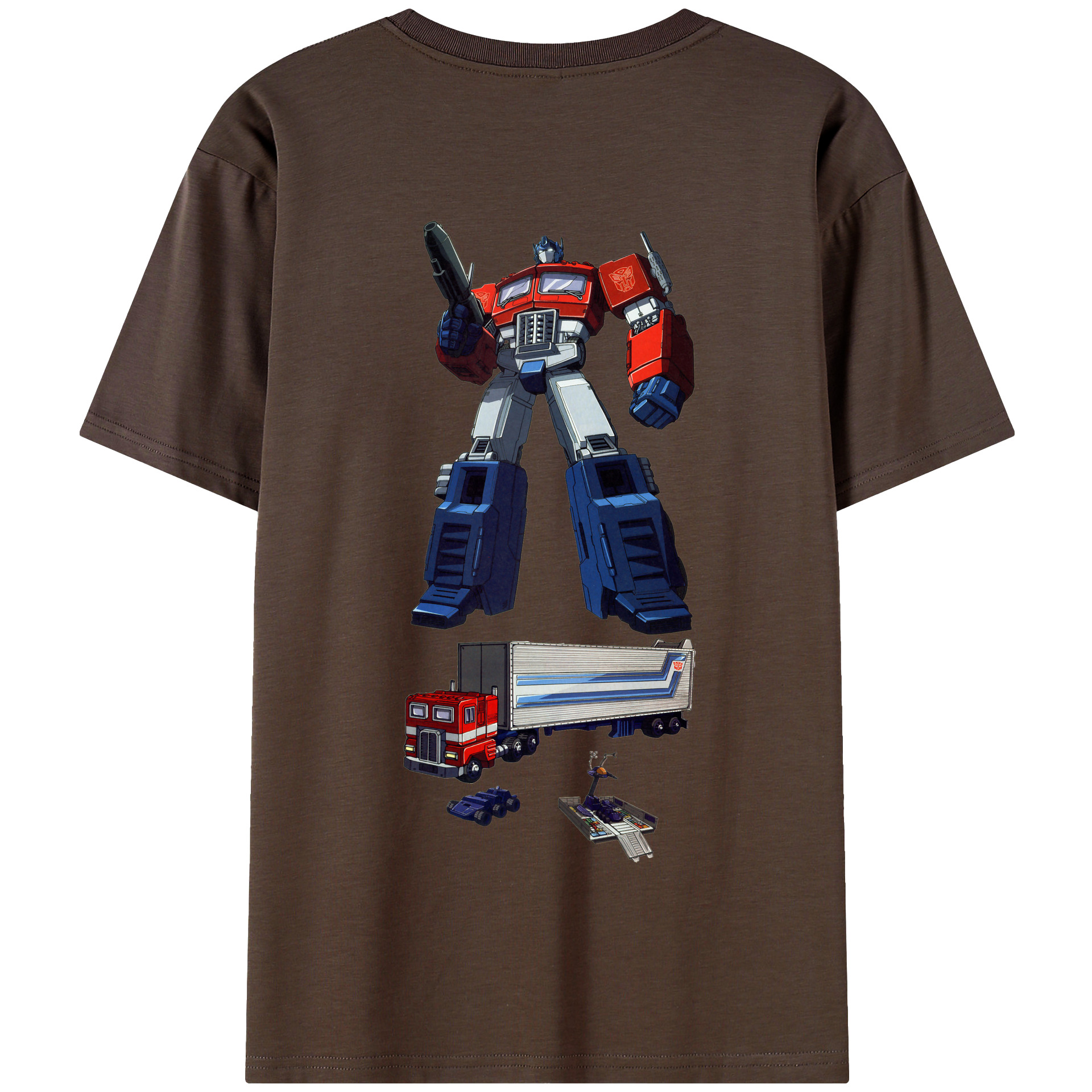 （画像用）  綿100％半袖Tシャツ（背面プリント）