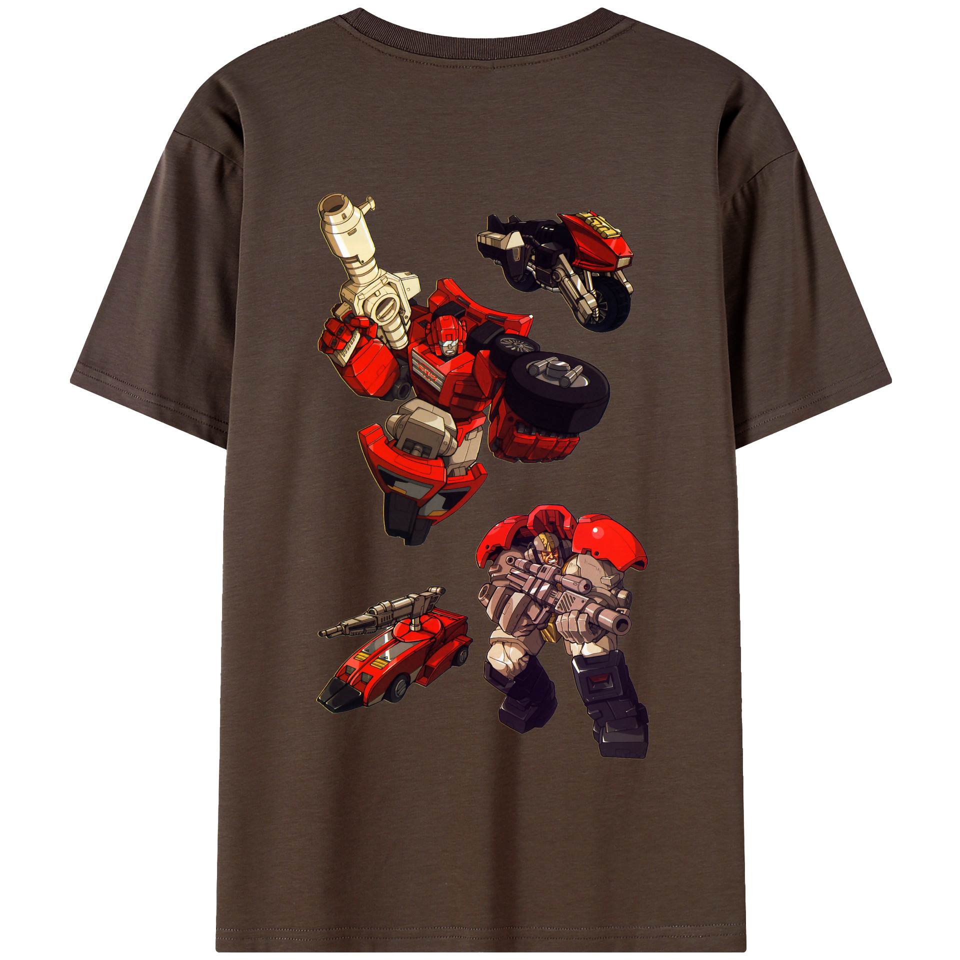 （画像用）  綿100％半袖Tシャツ（背面プリント）