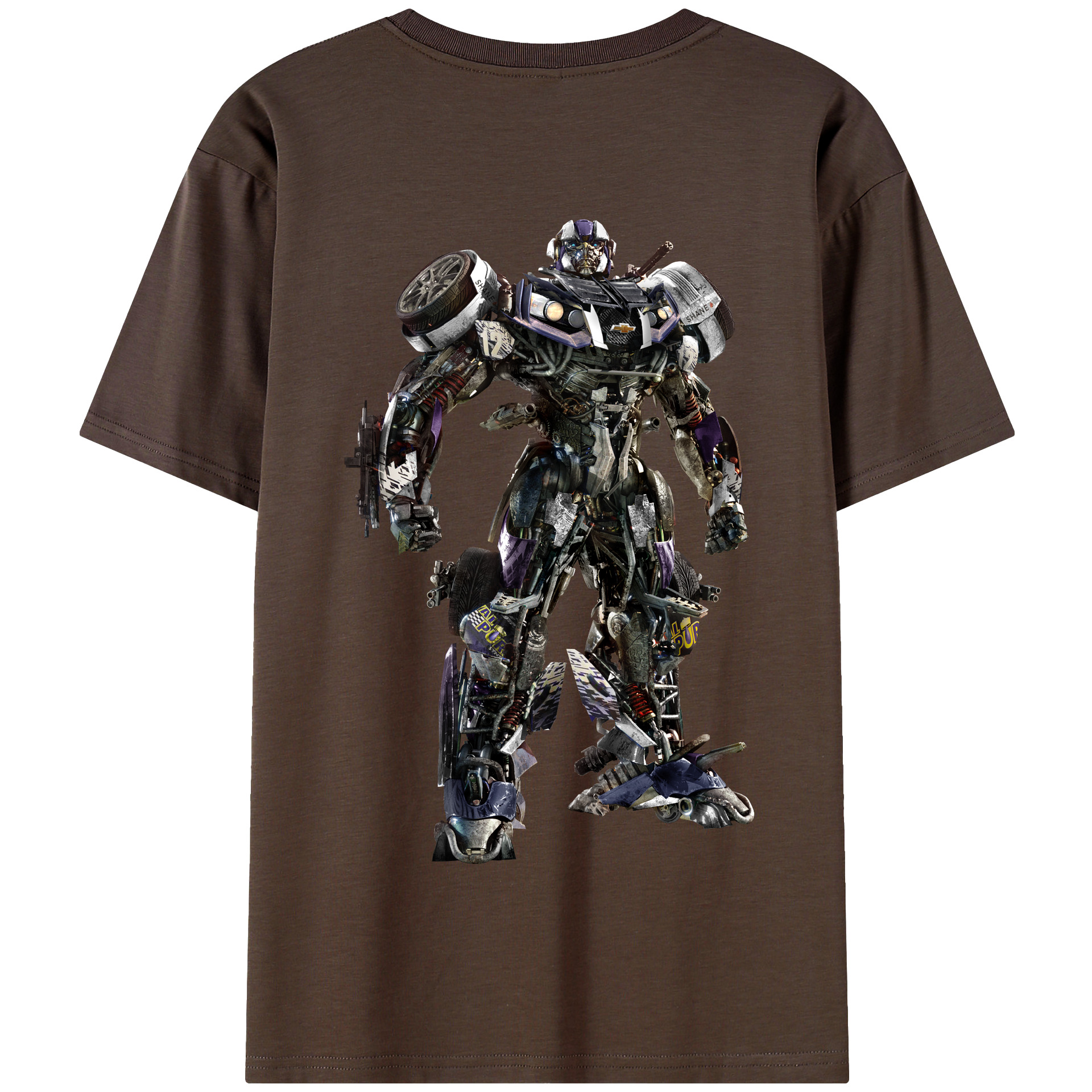 （画像用）  綿100％半袖Tシャツ（背面プリント）