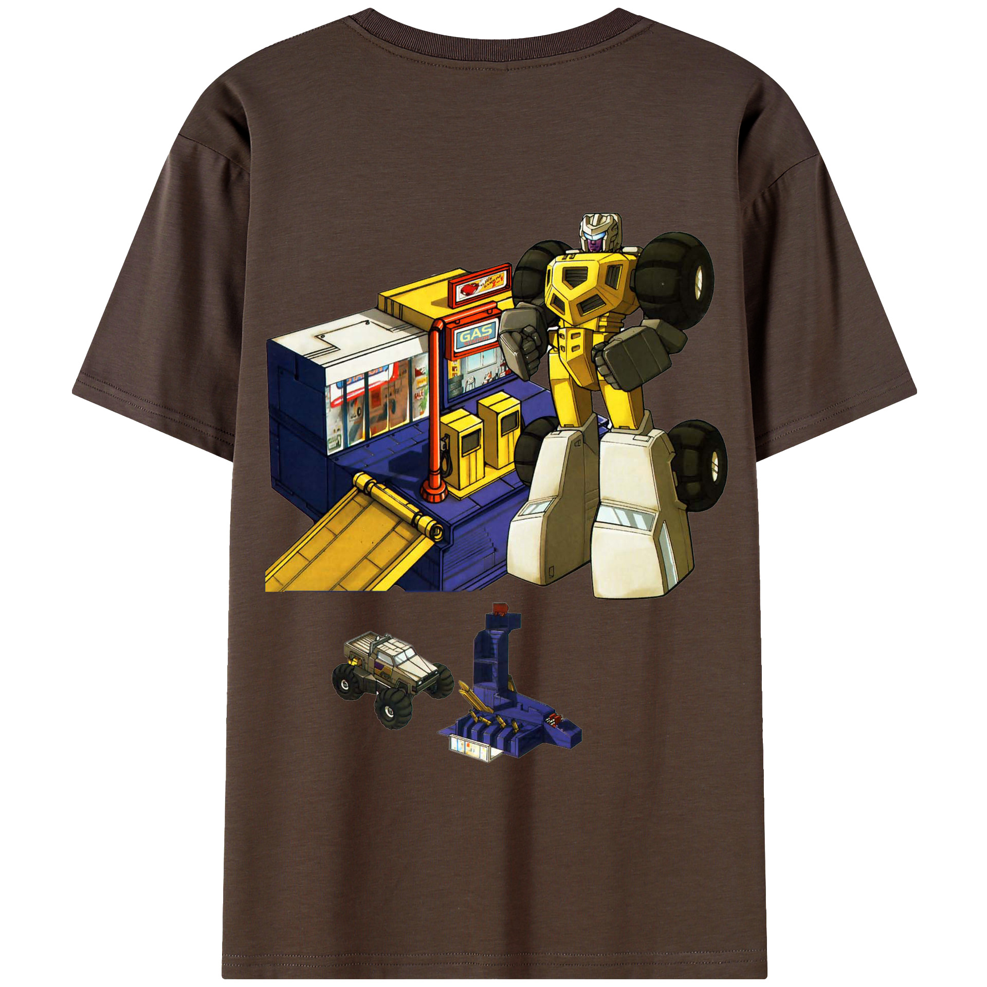 （画像用）  綿100％半袖Tシャツ（背面プリント）