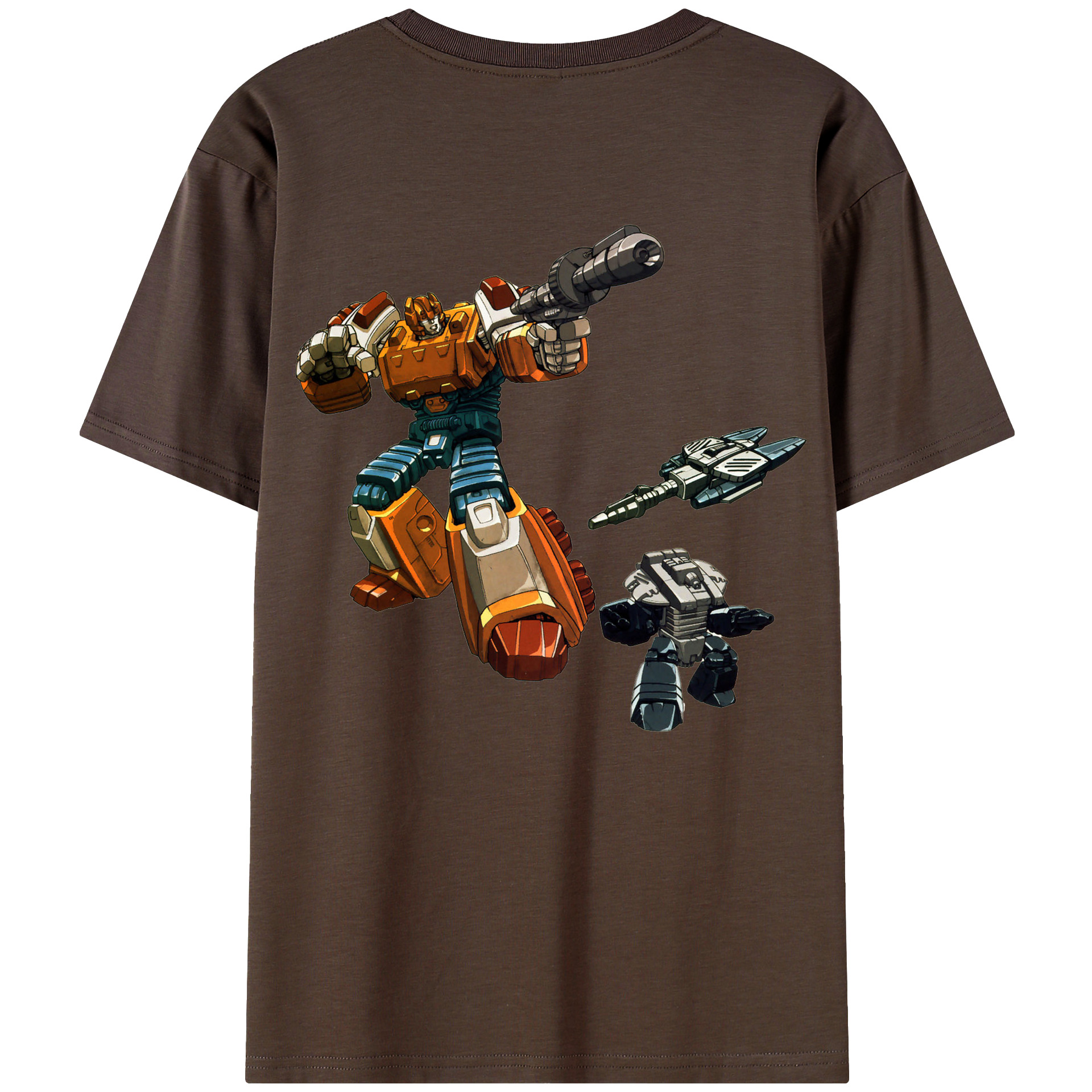 （画像用）  綿100％半袖Tシャツ（背面プリント）