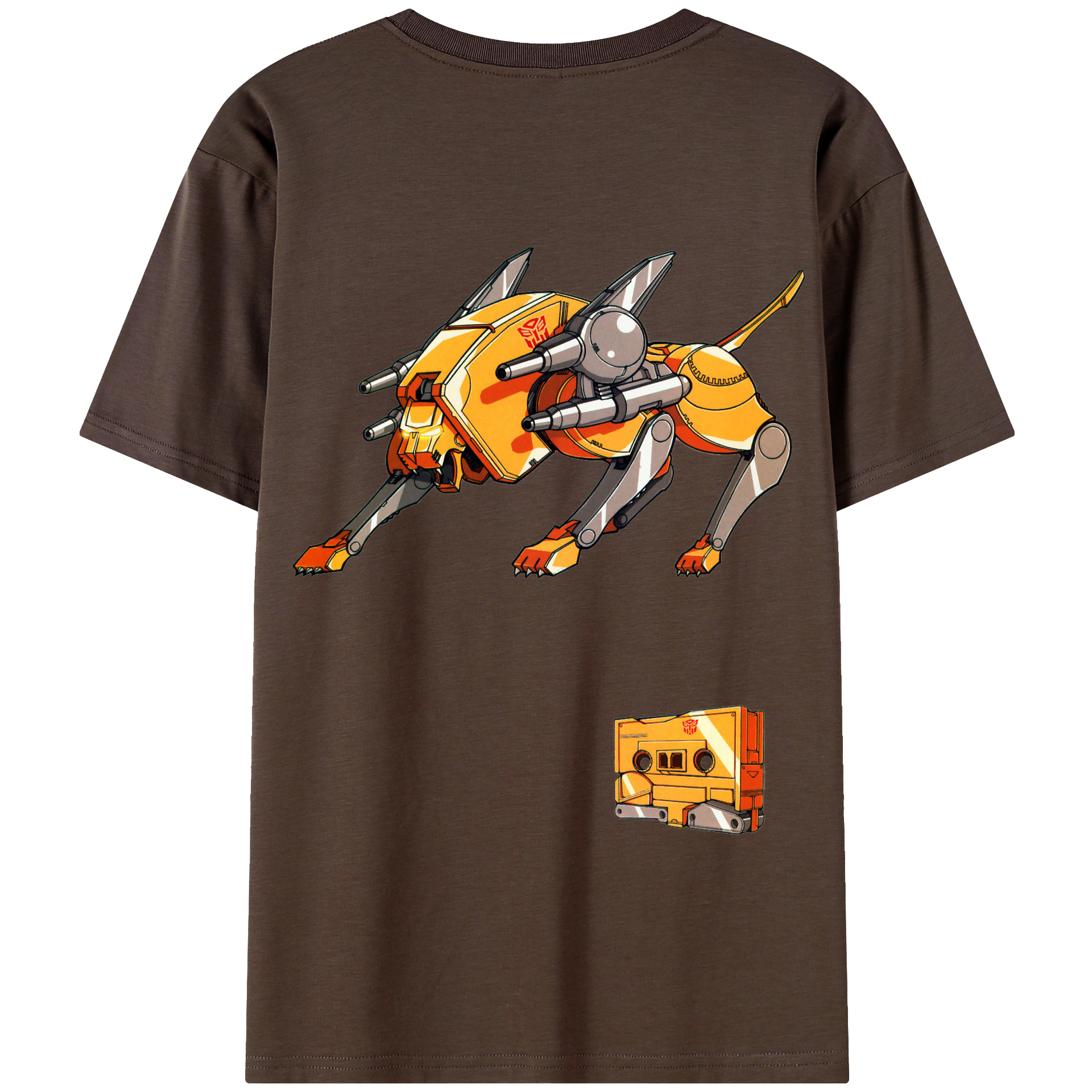 （画像用）  綿100％半袖Tシャツ（背面プリント）