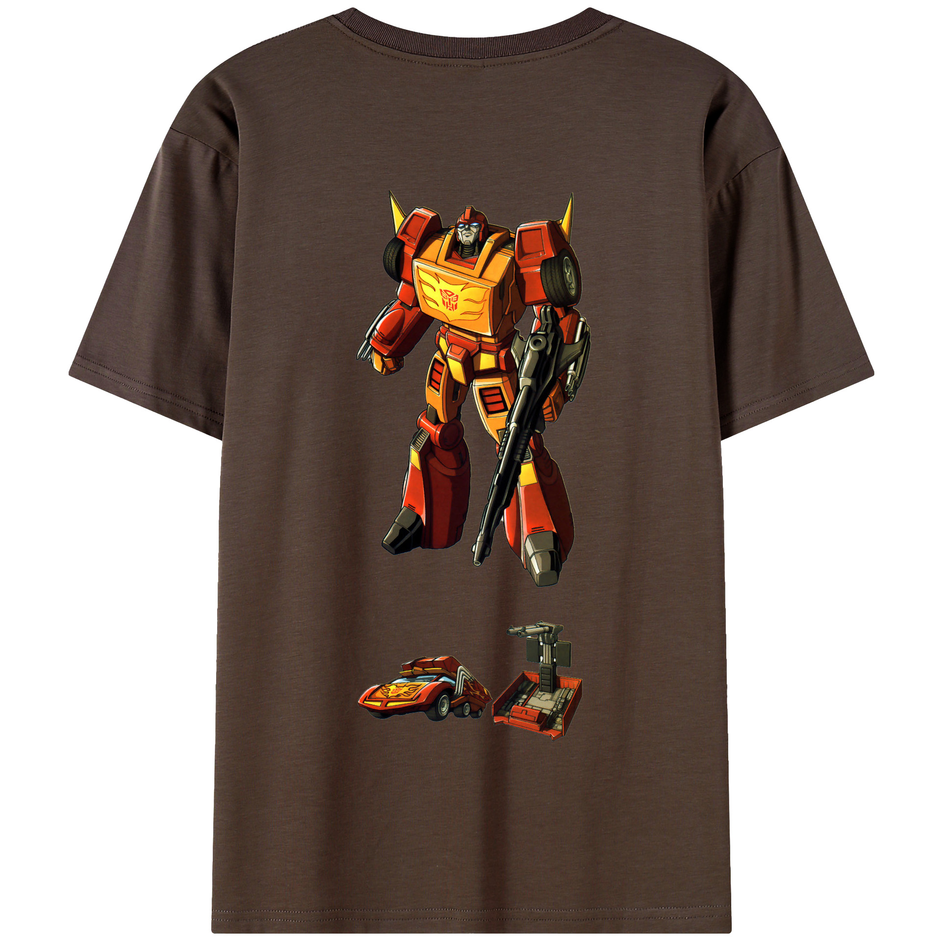 （画像用）  綿100％半袖Tシャツ（背面プリント）