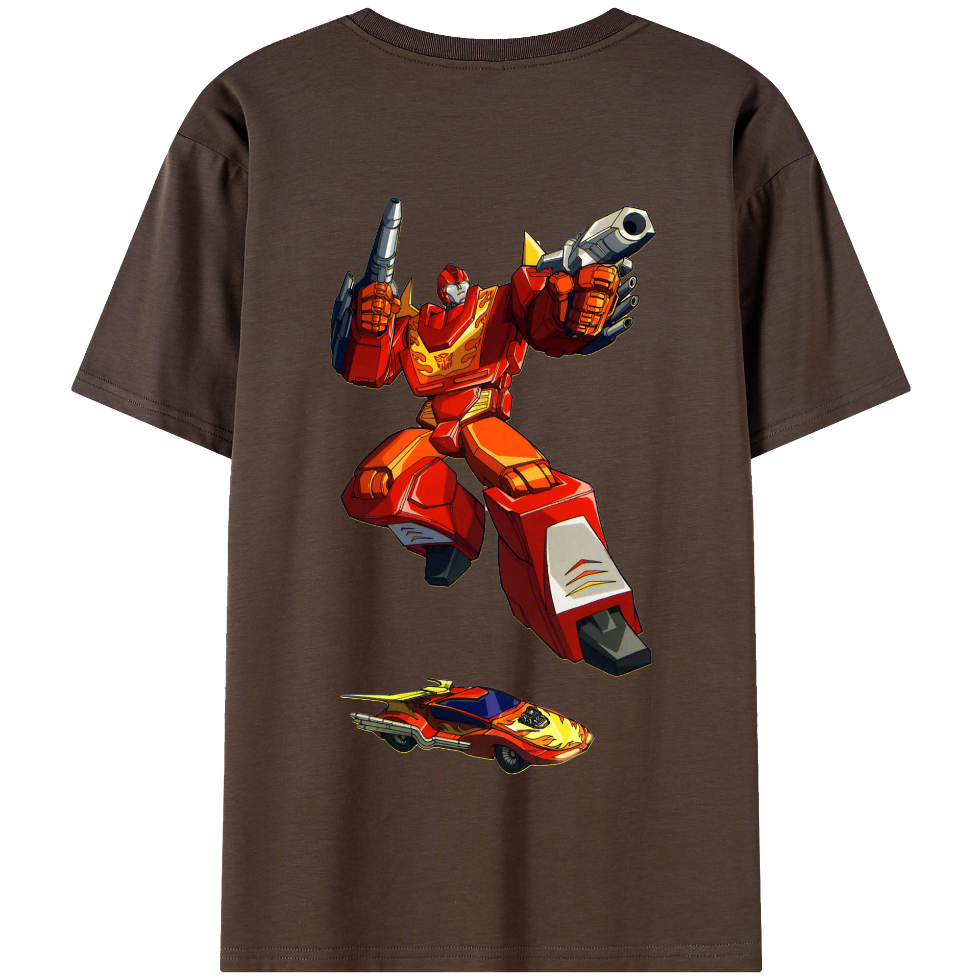 （画像用）  綿100％半袖Tシャツ（背面プリント）