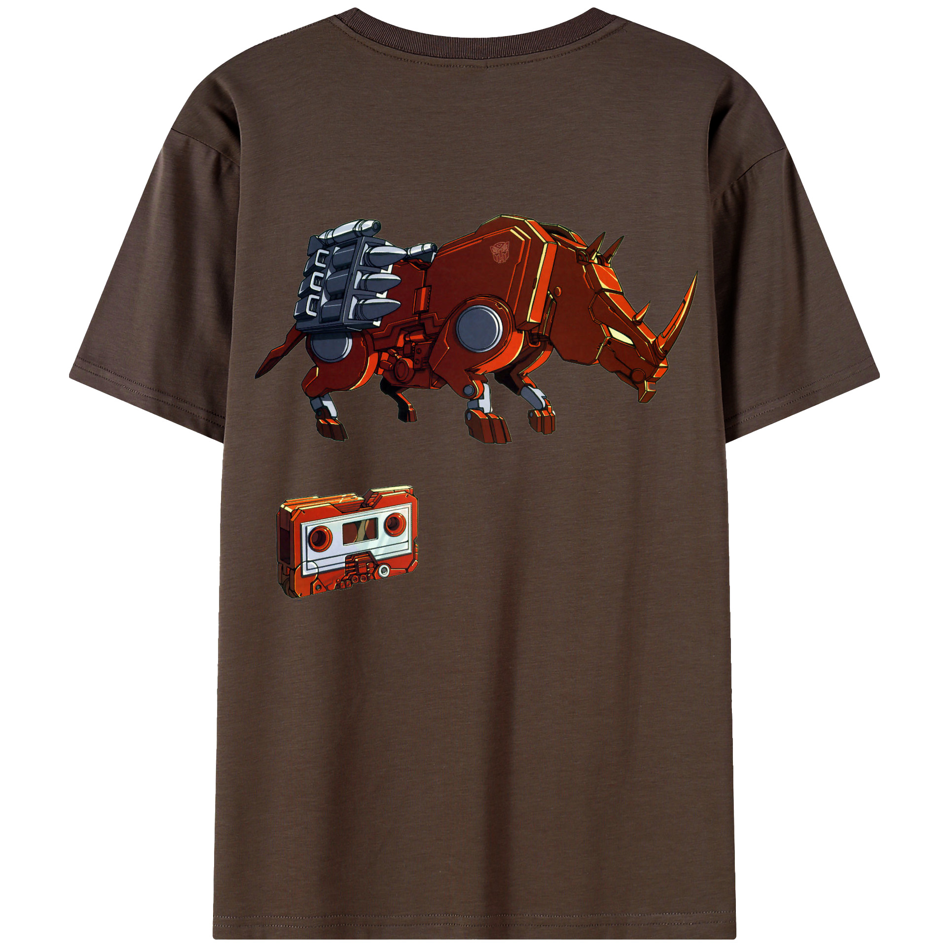 （画像用）  綿100％半袖Tシャツ（背面プリント）
