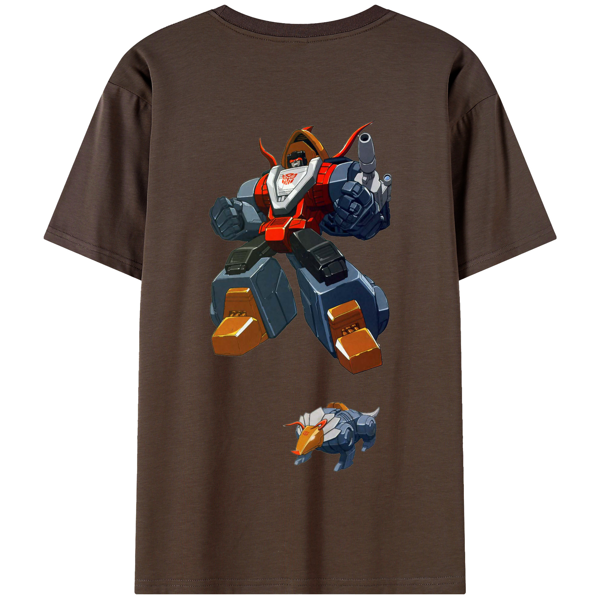 （画像用）  綿100％半袖Tシャツ（背面プリント）