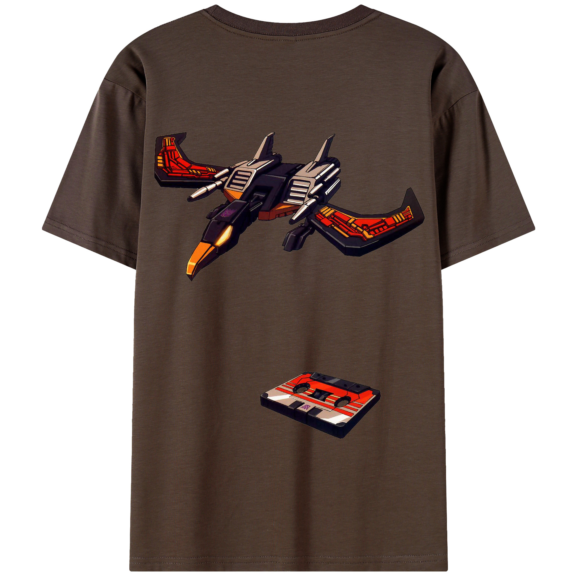 （画像用）  綿100％半袖Tシャツ（背面プリント）